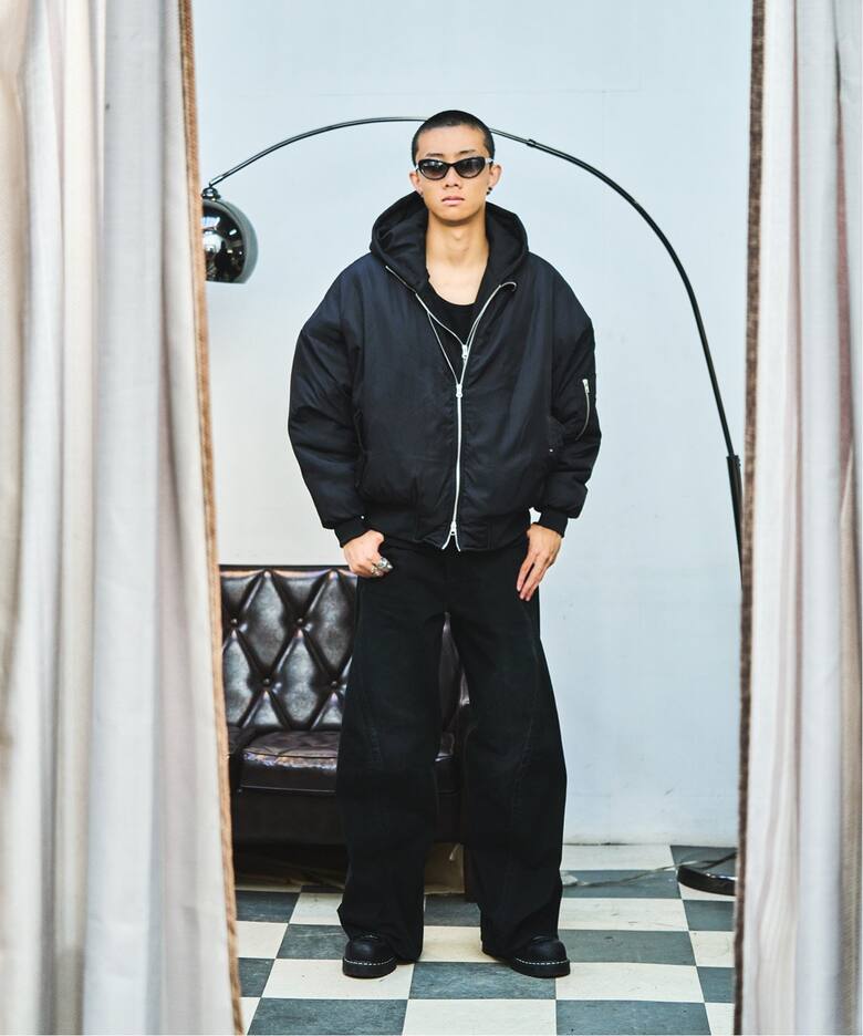 NVRFRGT / ネヴァーフォーゲット】WISM 別注 3D TWISTED WIDE LEG DUCK 
