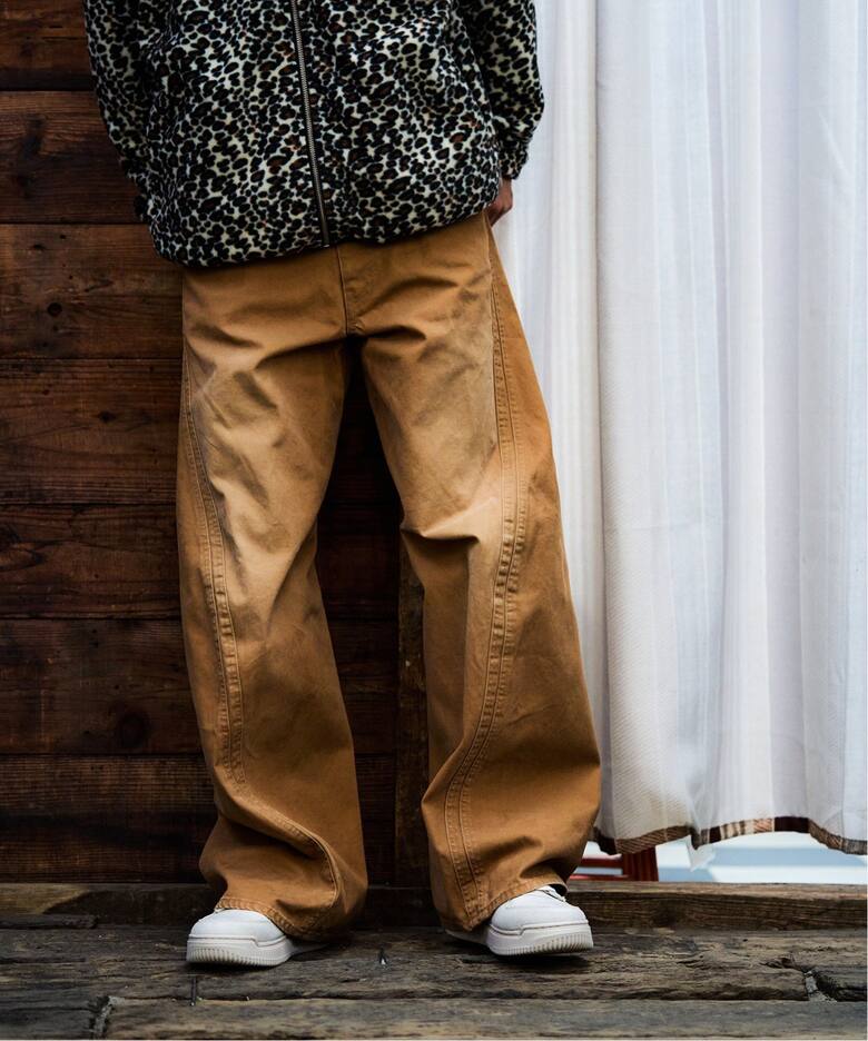 NVRFRGT / ネヴァーフォーゲット】WISM 別注 3D TWISTED WIDE LEG DUCK  