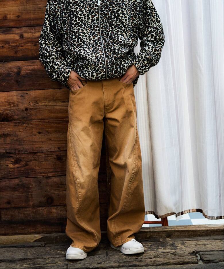 NVRFRGT / ネヴァーフォーゲット】WISM 別注 3D TWISTED WIDE LEG DUCK  