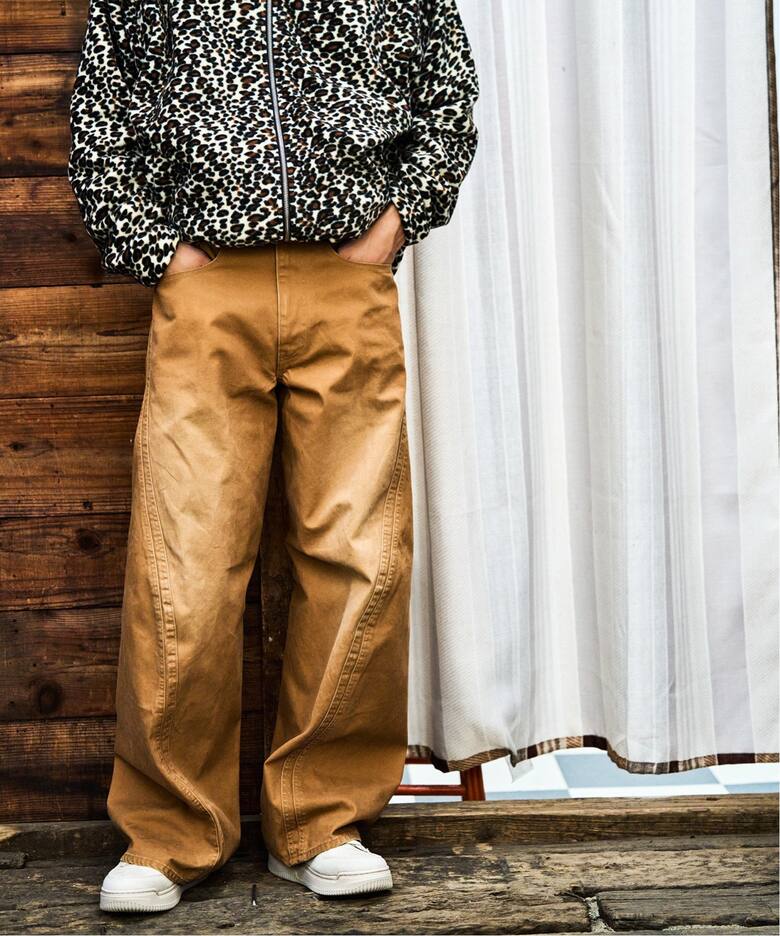 NVRFRGT / ネヴァーフォーゲット】WISM 別注 3D TWISTED WIDE LEG DUCK 