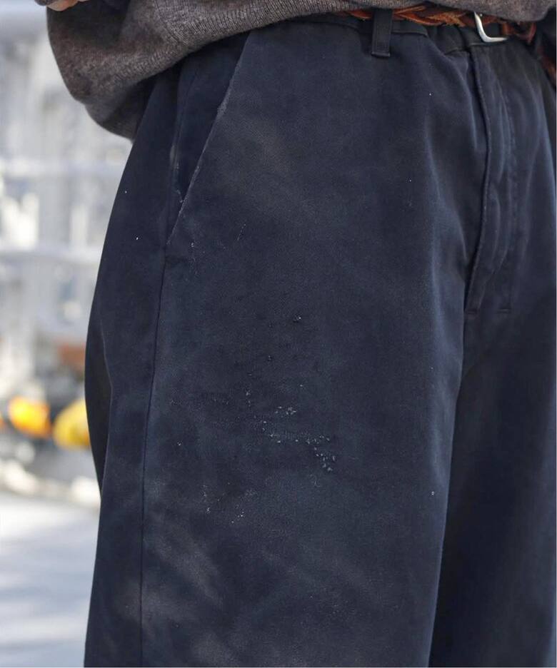 ANCELLM / アンセルム】WISM 別注 WIDE CHINO PANTS（チノパンツ 