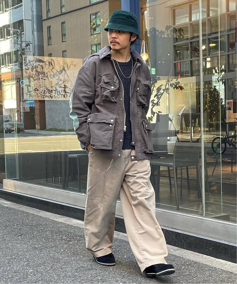 ANCELLM / アンセルム】WISM 別注 WIDE CHINO PANTS（チノパンツ 