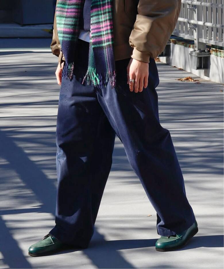 ANCELLM / アンセルム】WISM 別注 WIDE CHINO PANTS（チノパンツ 