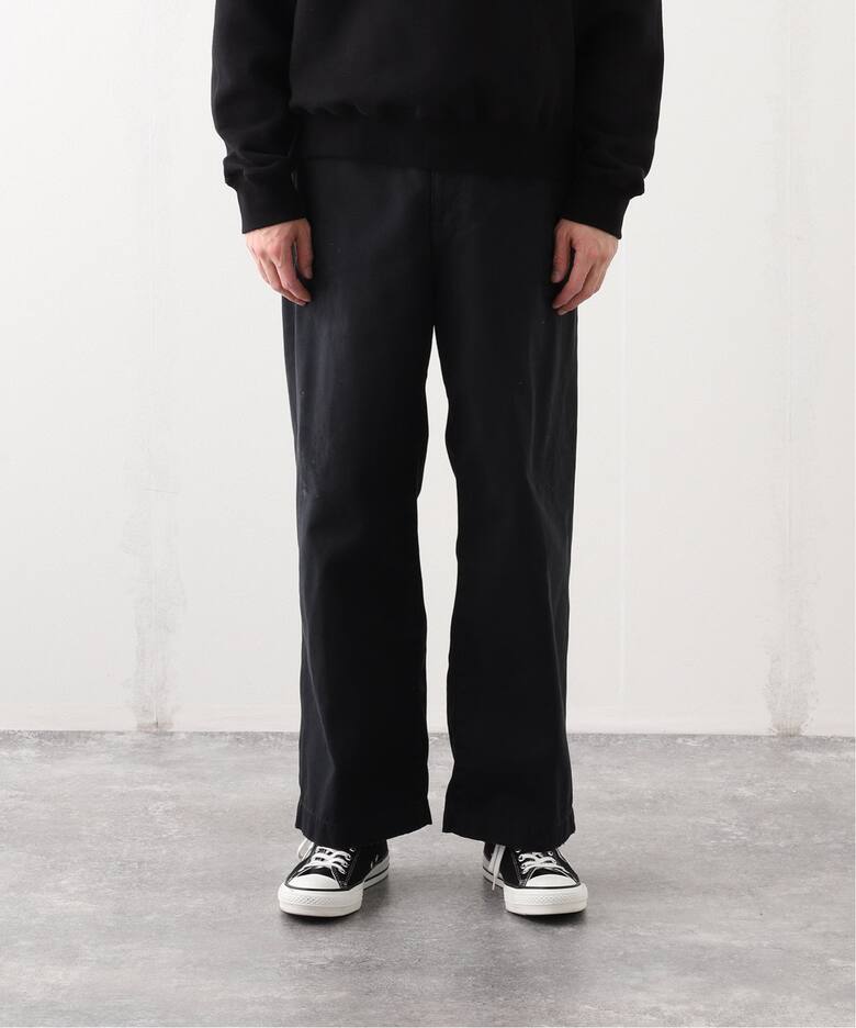 ANCELLM / アンセルム】WISM 別注 WIDE CHINO PANTS（チノパンツ 