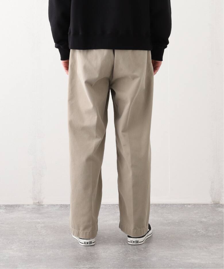 ANCELLM / アンセルム】WISM 別注 WIDE CHINO PANTS（チノパンツ 