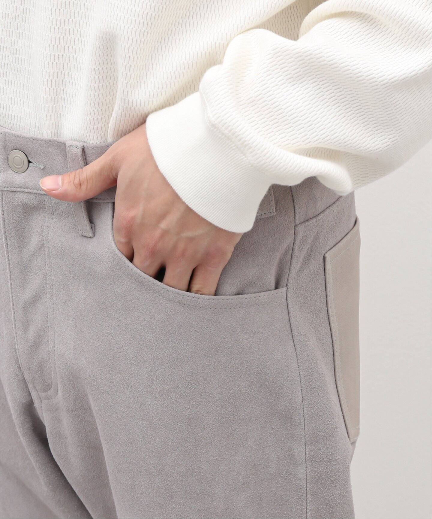 ゴートスエードレザー 5ポケット パンツ（その他パンツ）｜JOURNAL