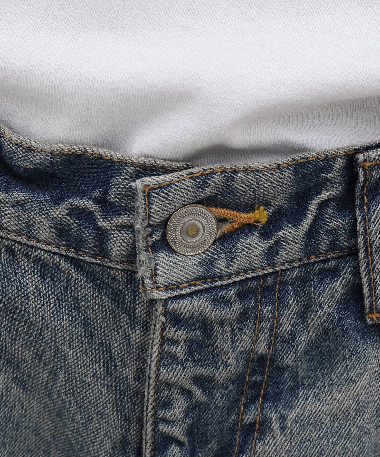 新品未使用】KARMANISTIC 変形 クラッシュデニム パンツ｜その他