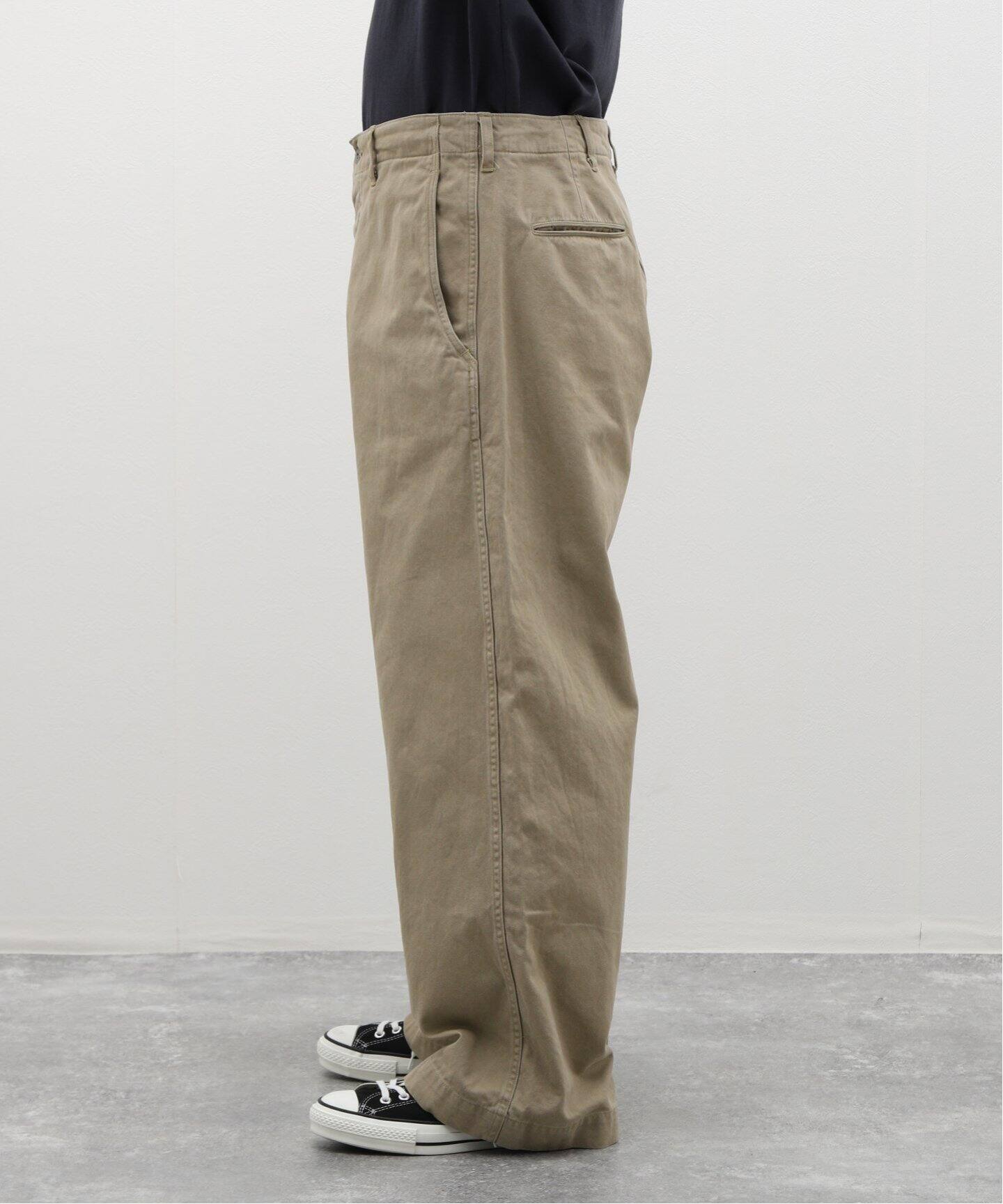 GOLD / ゴールド SELVEDGE WEAPON WIDE TROUSERS GL42426（チノパンツ 