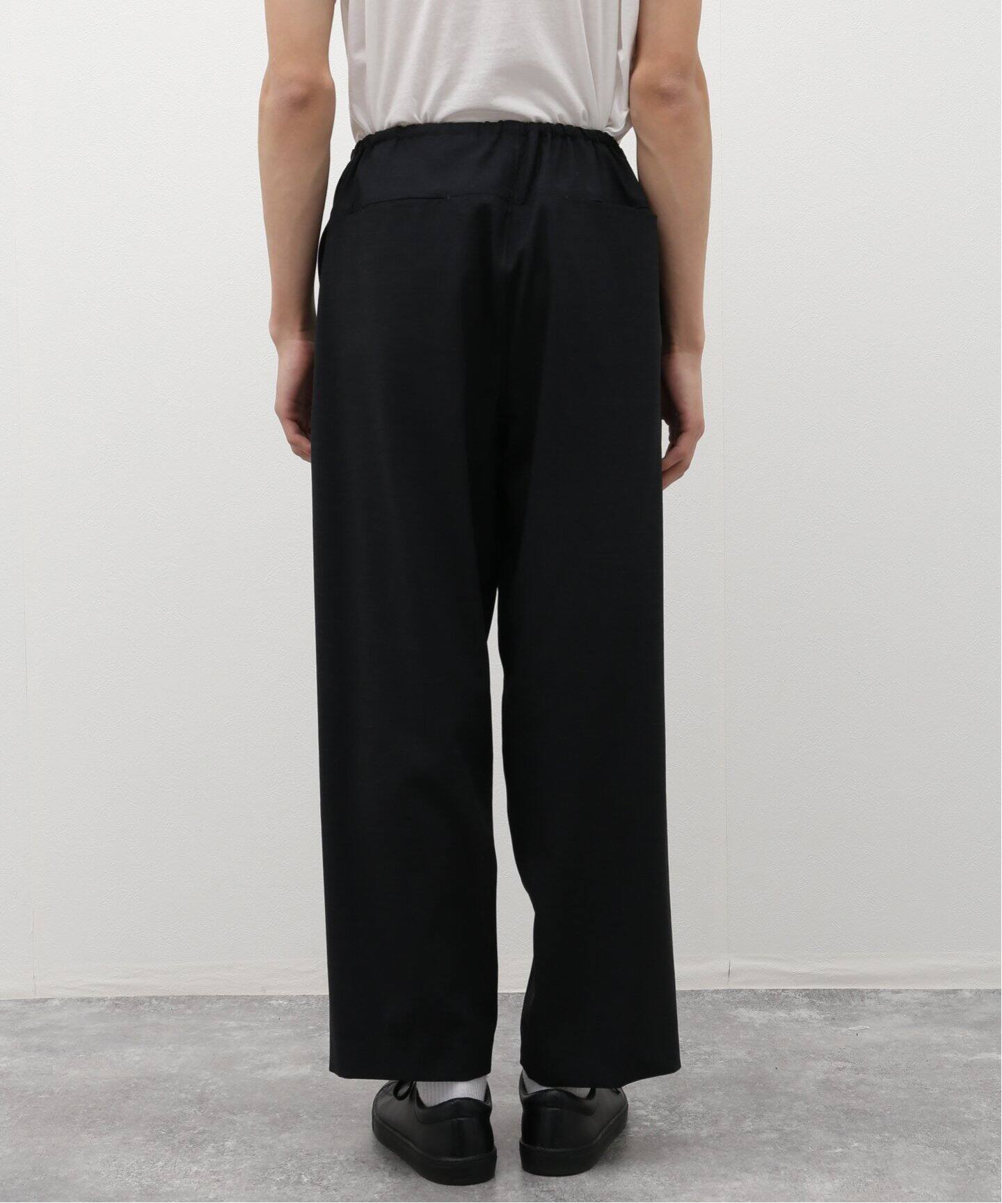 blurhms / ブラームス Wool Voile Side Seamless Slacks BHS24S016 
