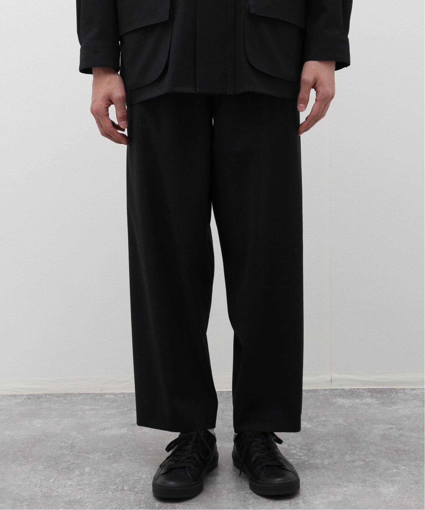 blurhms / ブラームス Wool Voile Side Seamless Slacks BHS24S016 