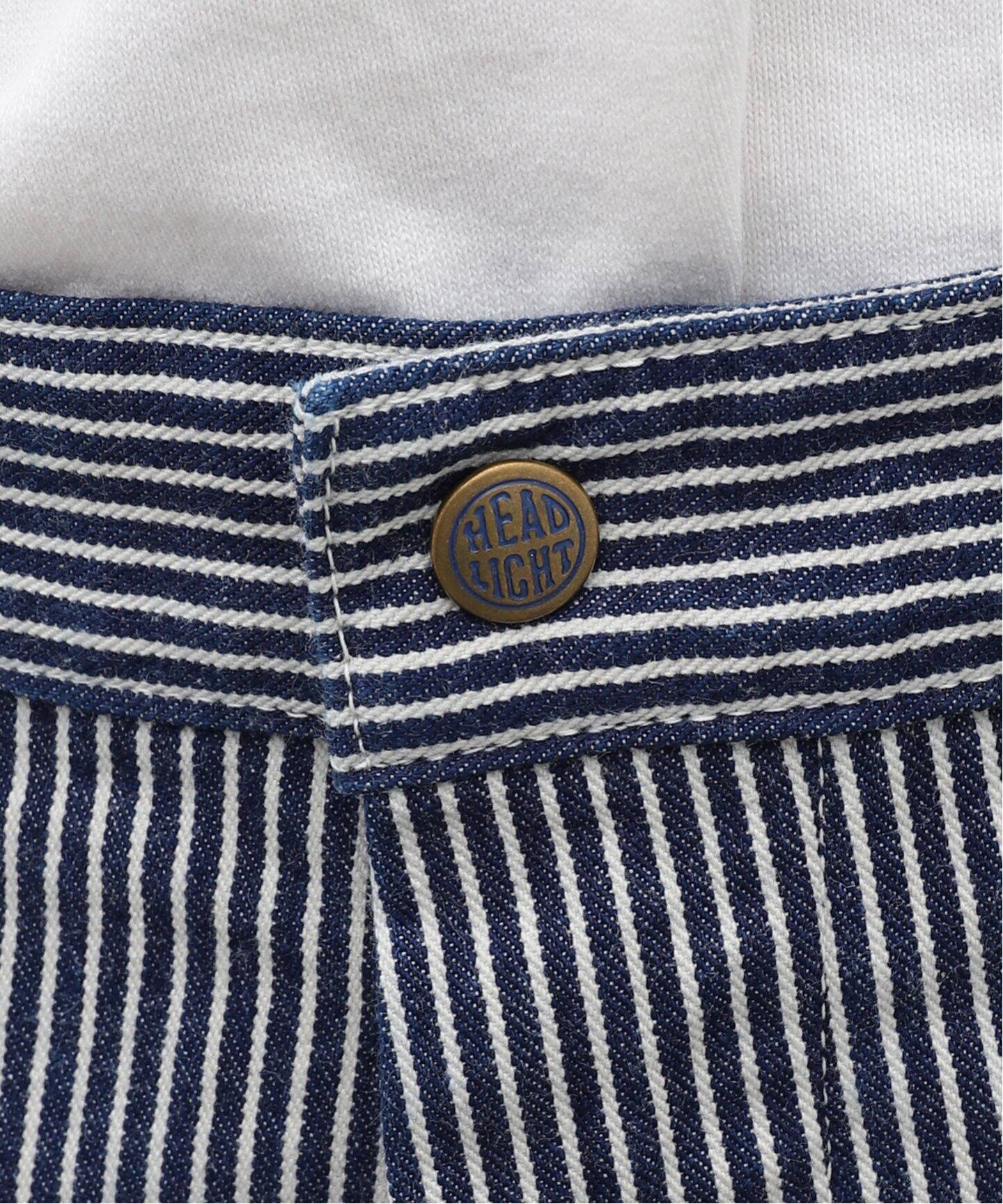 HEADLIGHT 11oz. HICKORY STRIPE DUNGAREES（デニムパンツ