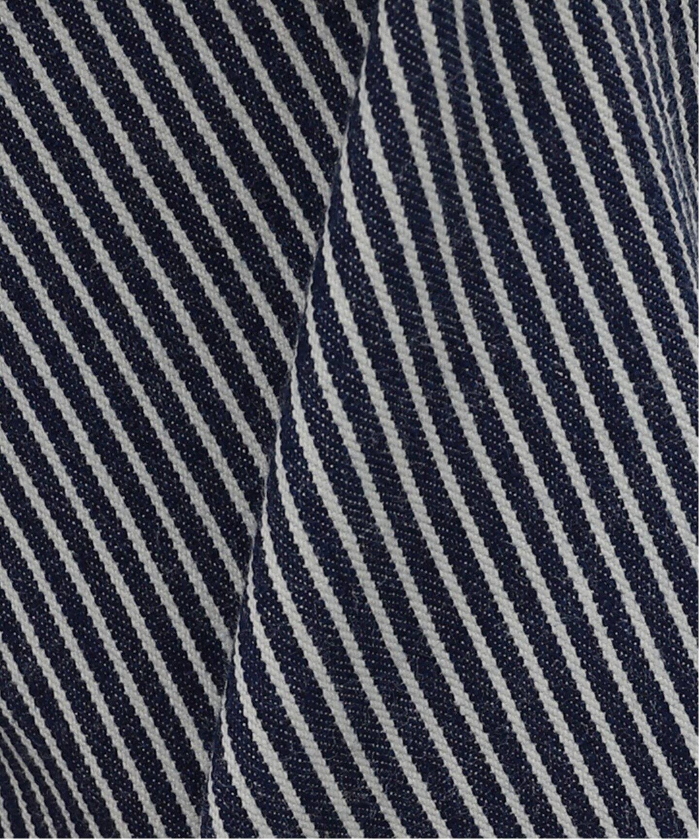 ジョナサンアドラー　QUAALUDES キャニスター 黒白ストライプ HEADLIGHT 11oz. HICKORY STRIPE DUNGAREES（デニムパンツ