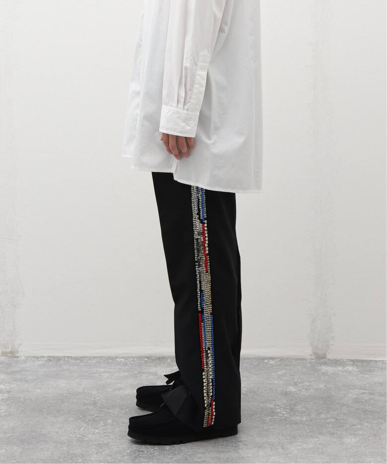 BED J.W. FORD】 Glitter Side Stripes Pants（スラックス）｜JOURNAL 