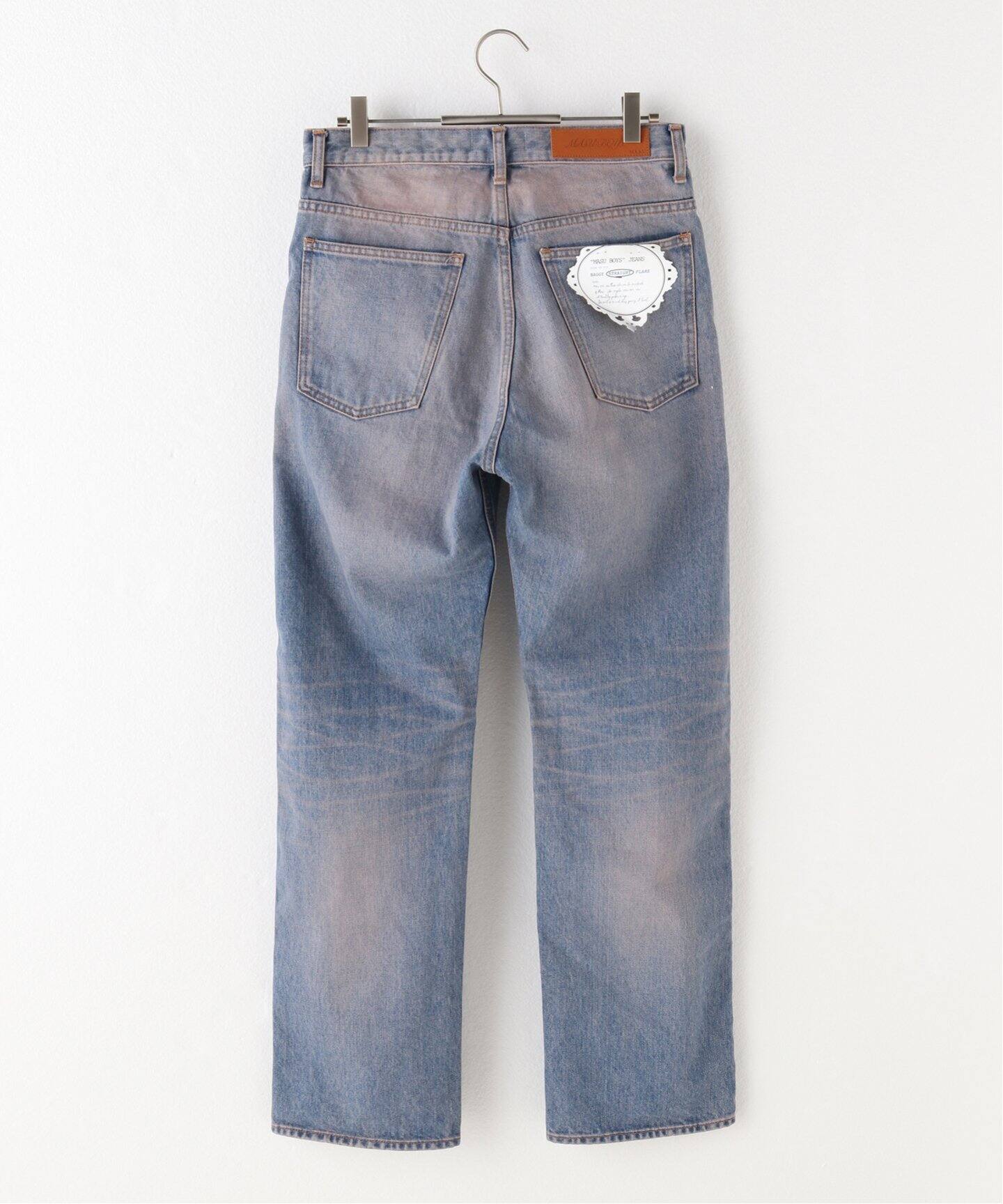 MASU / エムエーエスユー】 MASUBOYS STRAIGHT JEANS OVERDYE（デニム 