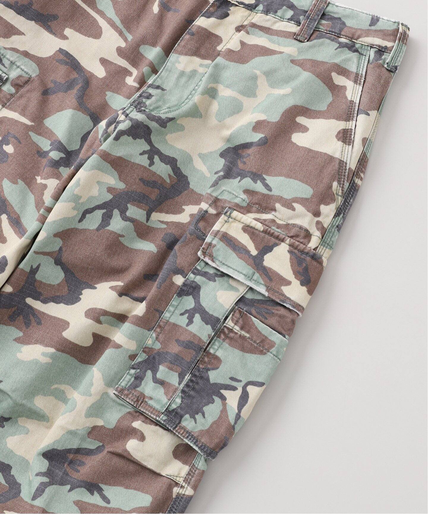 ERL UNISEX CAMO CARGO PANTS WOVEN（スラックス）｜UNFOLLOW（アン 