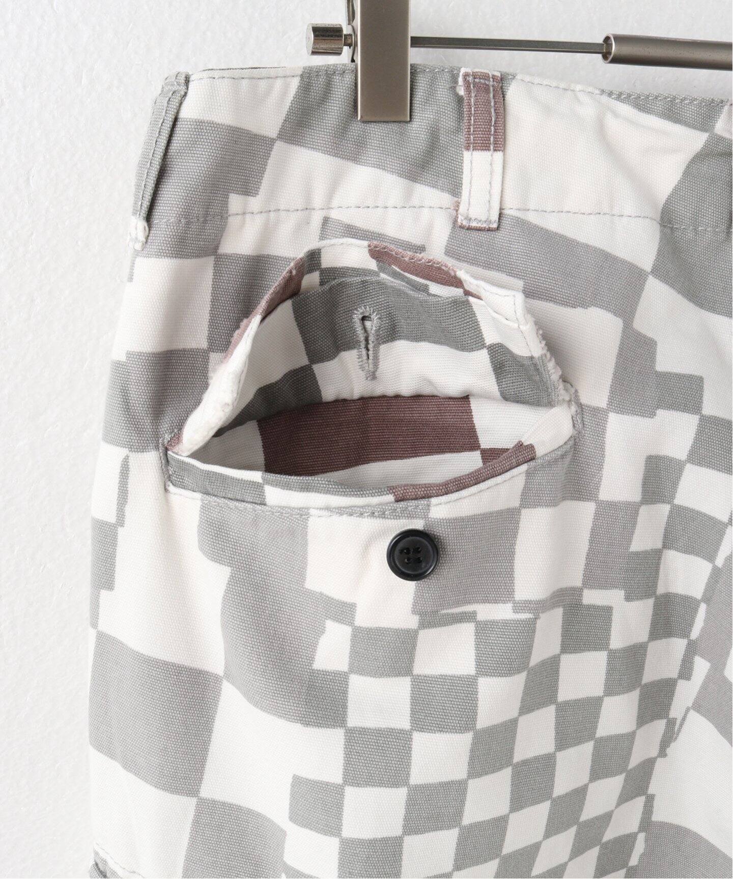 ERL / イーアールエル】UNISEX PRINTED CARGO PANTS WOVEN