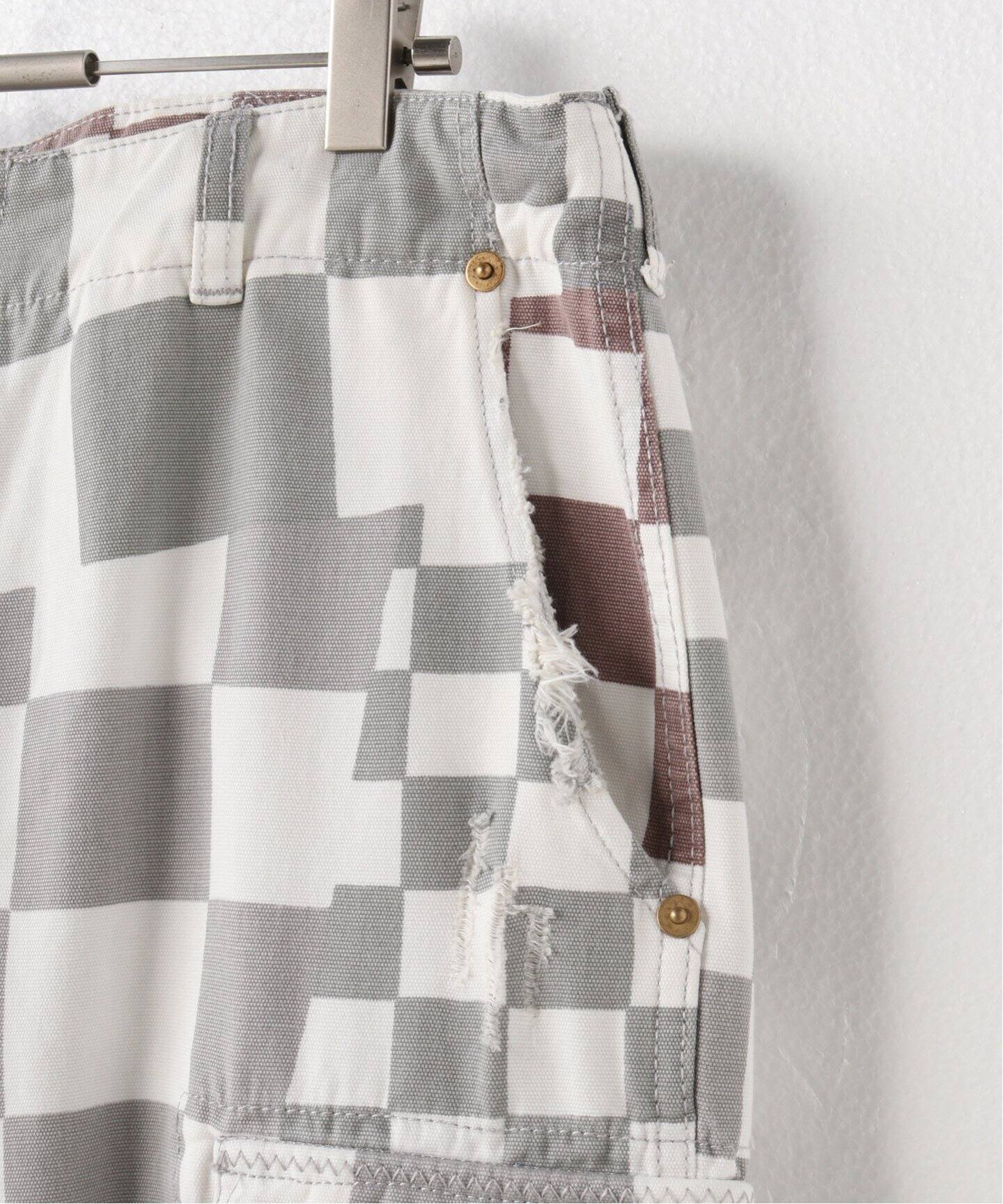 ERL / イーアールエル】UNISEX PRINTED CARGO PANTS WOVEN
