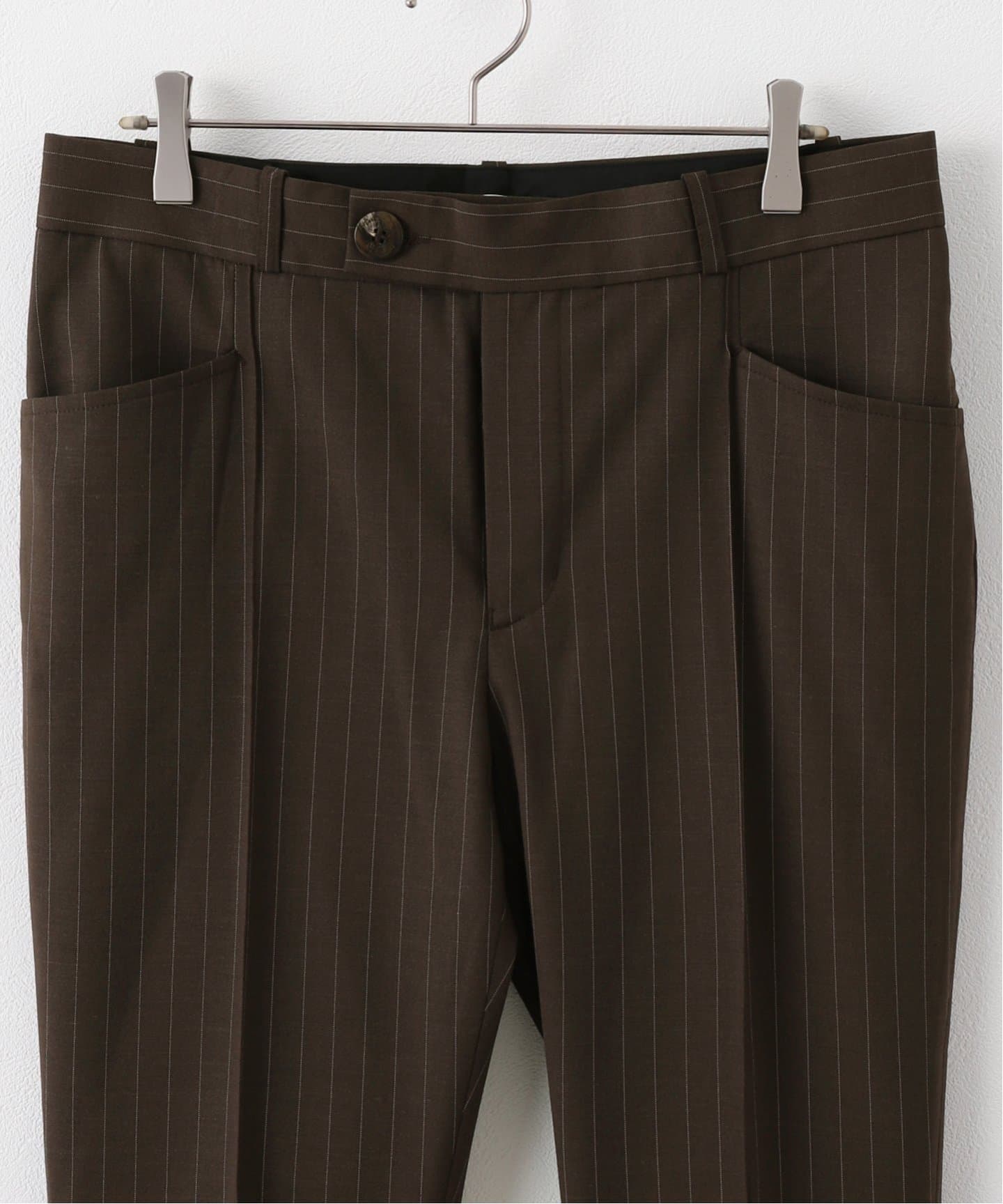 ERNEST W. BAKER / アーネストダブルベイカー】Flare Trousers