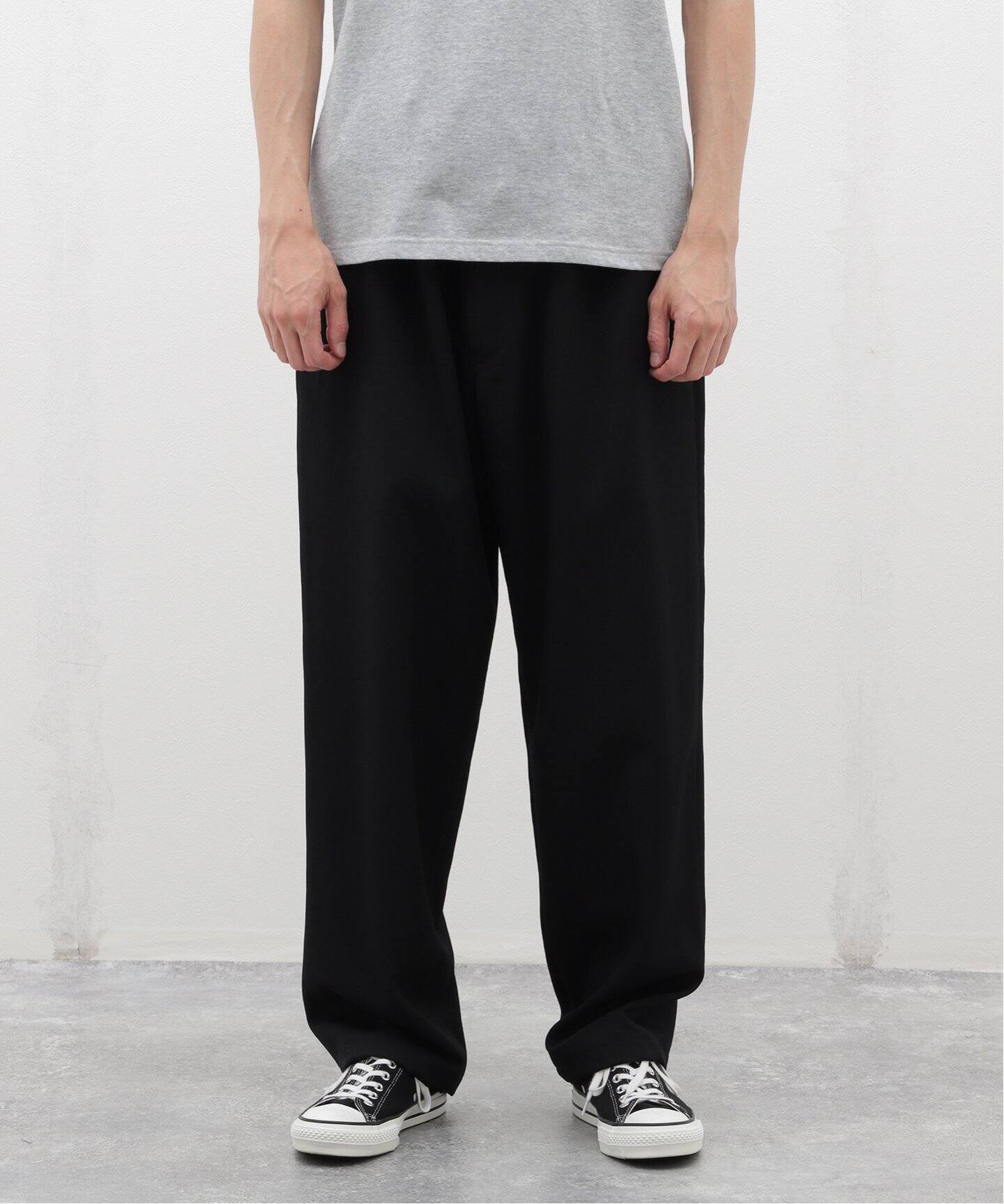 Yohji Yamamoto / ヨウジヤマモト】WOOL GABARDINE CLASSIC DRAWSTRING  