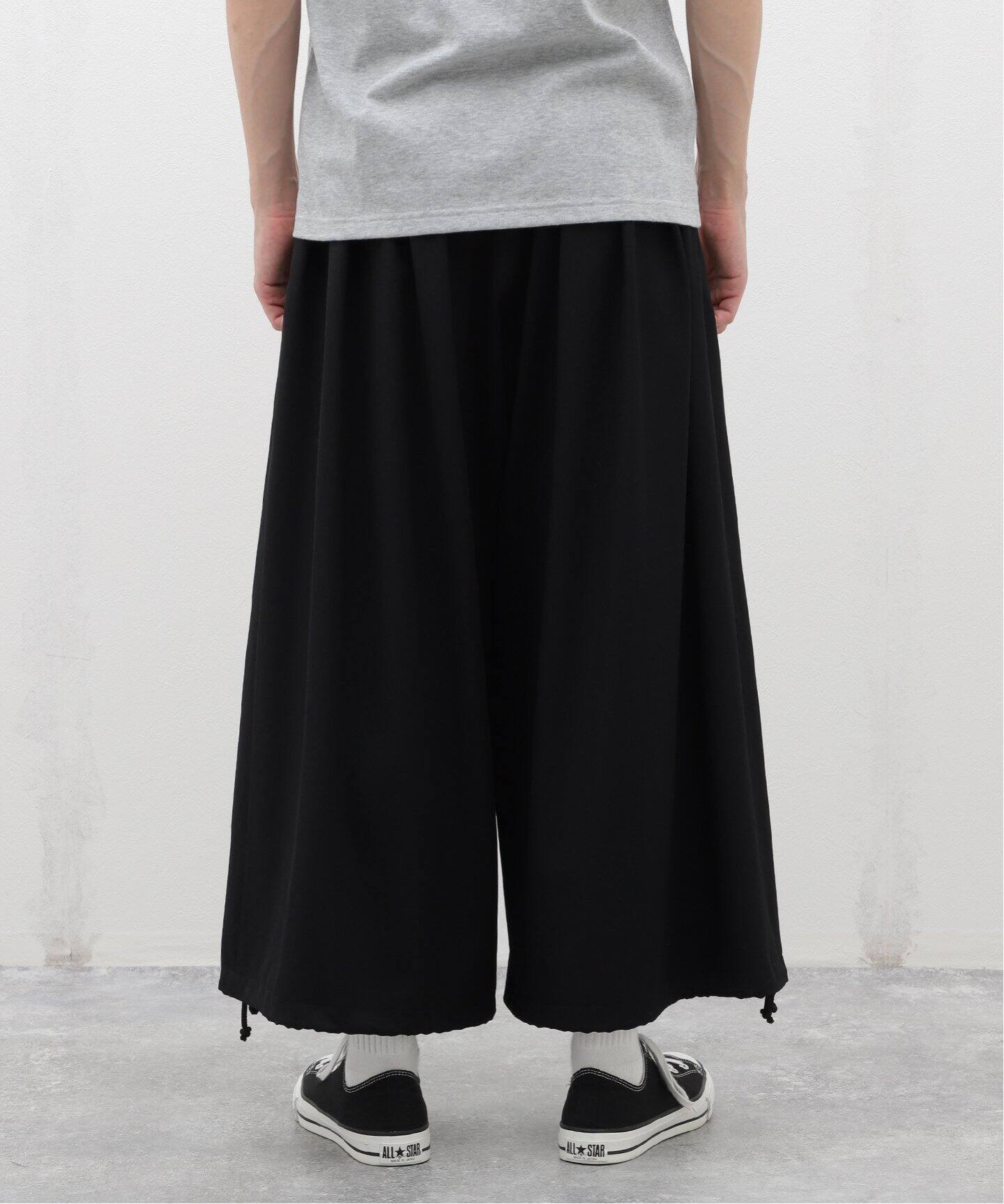 Yohji Yamamoto / ヨウジヤマモト】WOOL GABARDINE STANDARD BALLON  