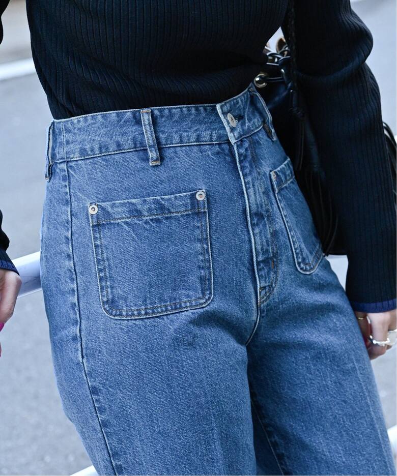 EXPLORER JEANS サイズ28 日本製 跨る 黒 フレアパンツ