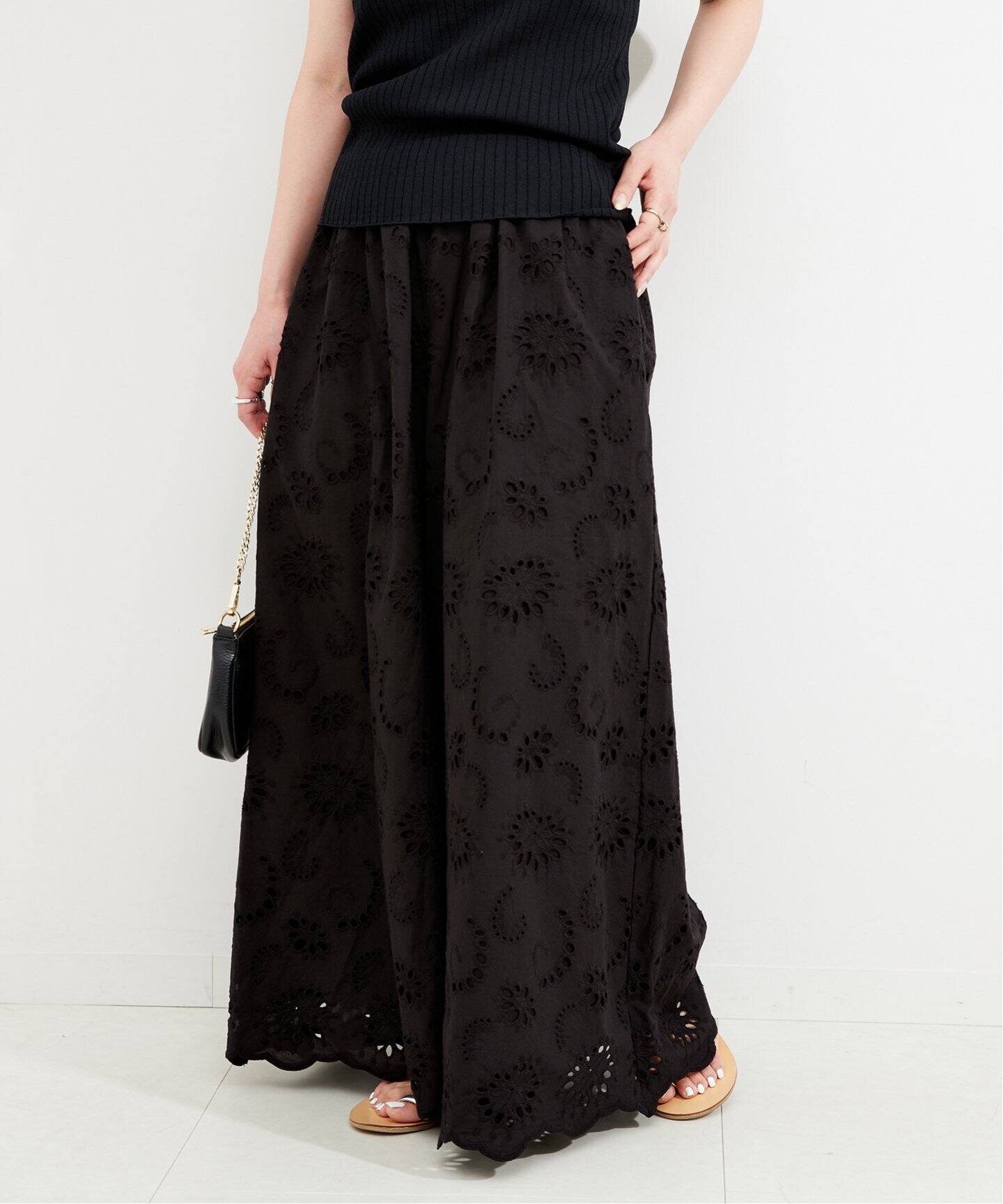 アイレットレイヤーイージーワイドパンツ（その他パンツ）｜B.C STOCK  