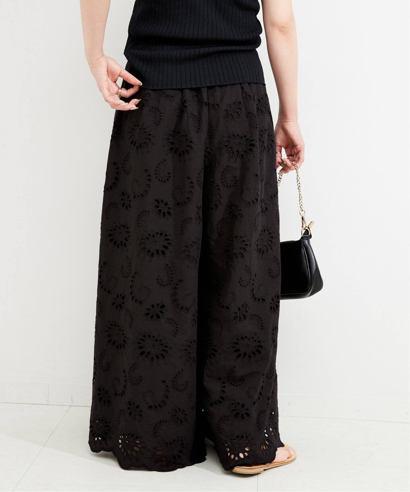 アイレットレイヤーイージーワイドパンツ（その他パンツ）｜B.C STOCK  