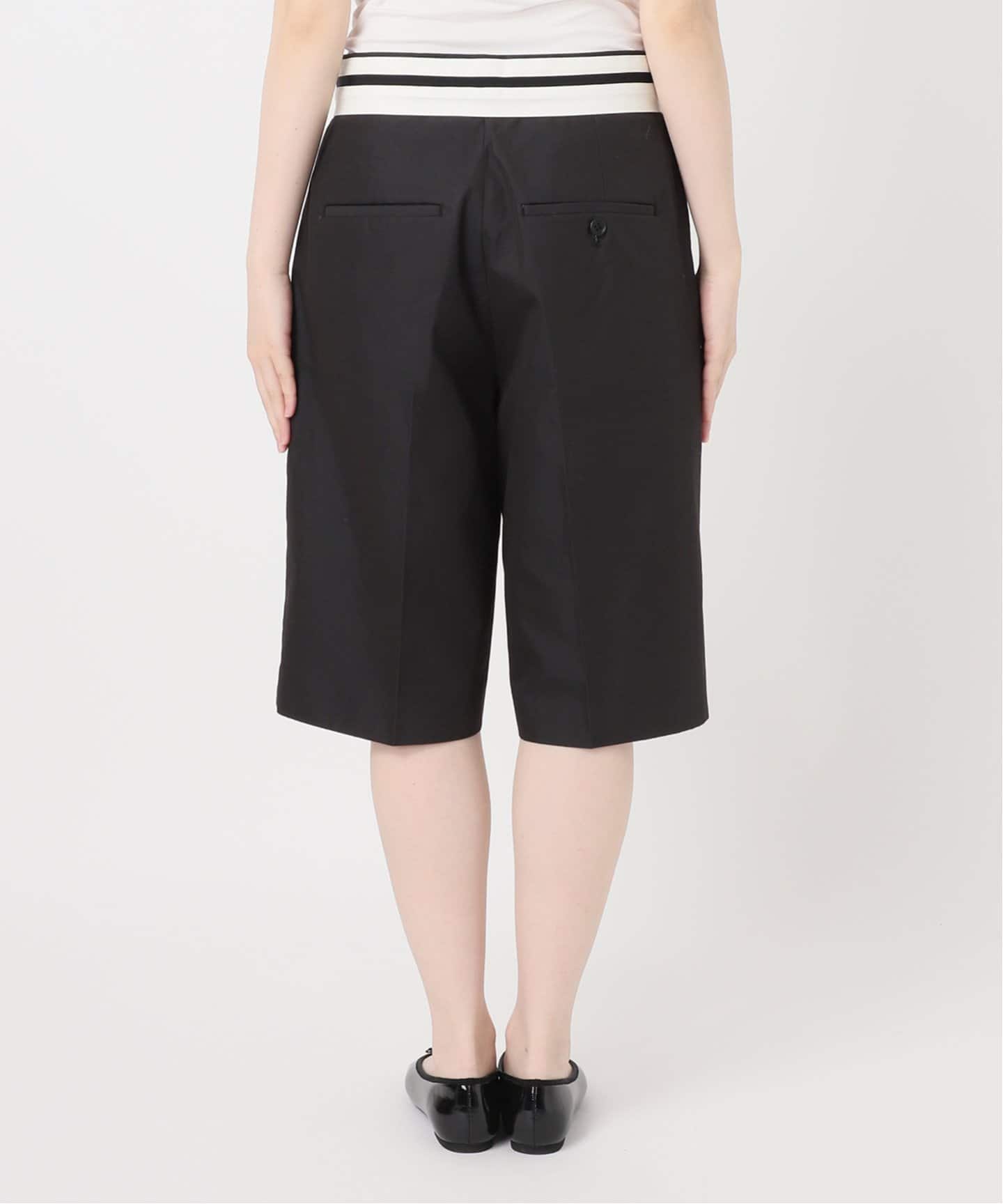 ARTS&SCIENCE ウールヘリンボーンショーツ ARTS&SCIENCE 0211-L3109-2113 リネンシルク ヘリンボーン