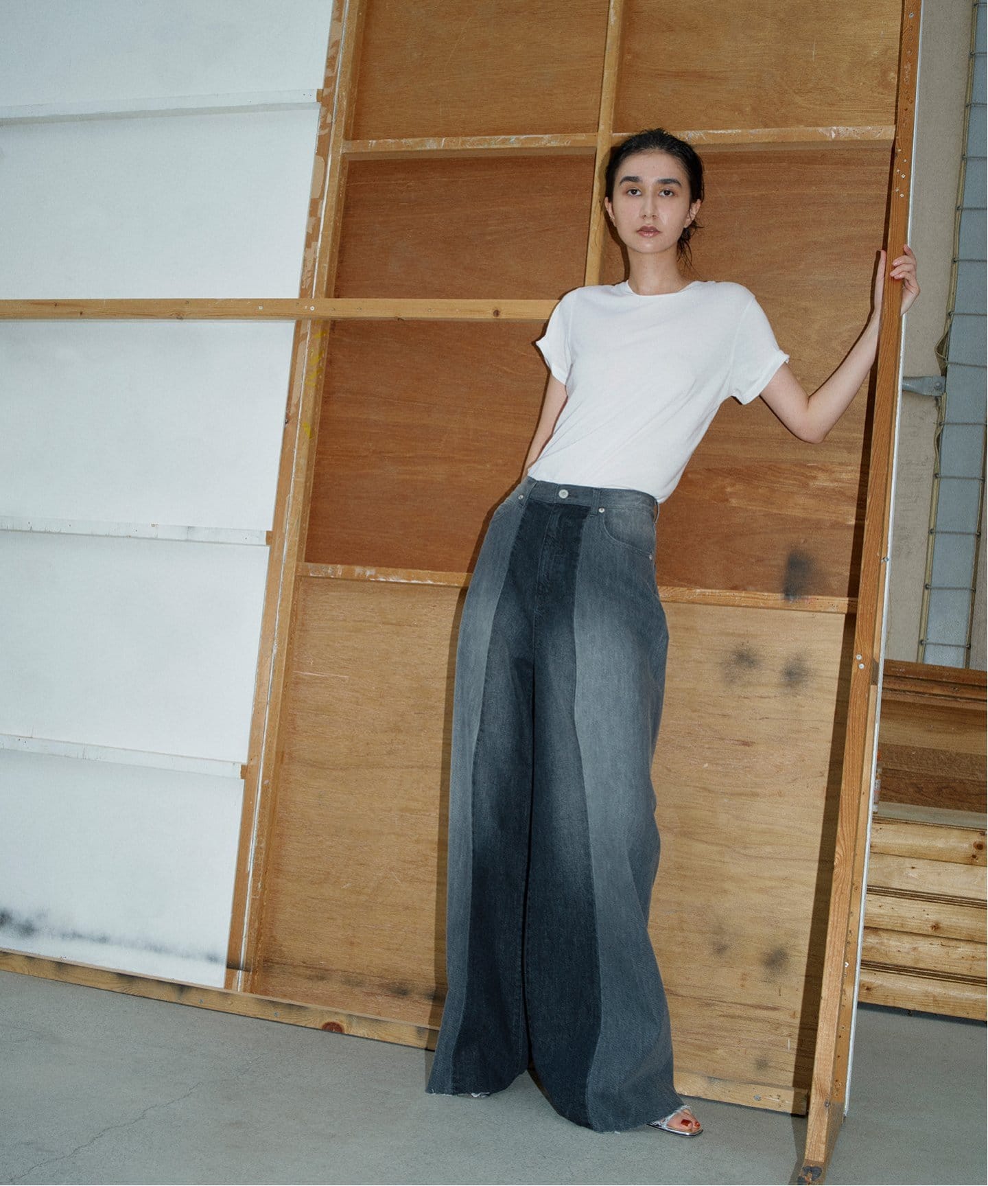 DU JOUR/デュ ジュール SHADE BAGGY JEAN（デニムパンツ