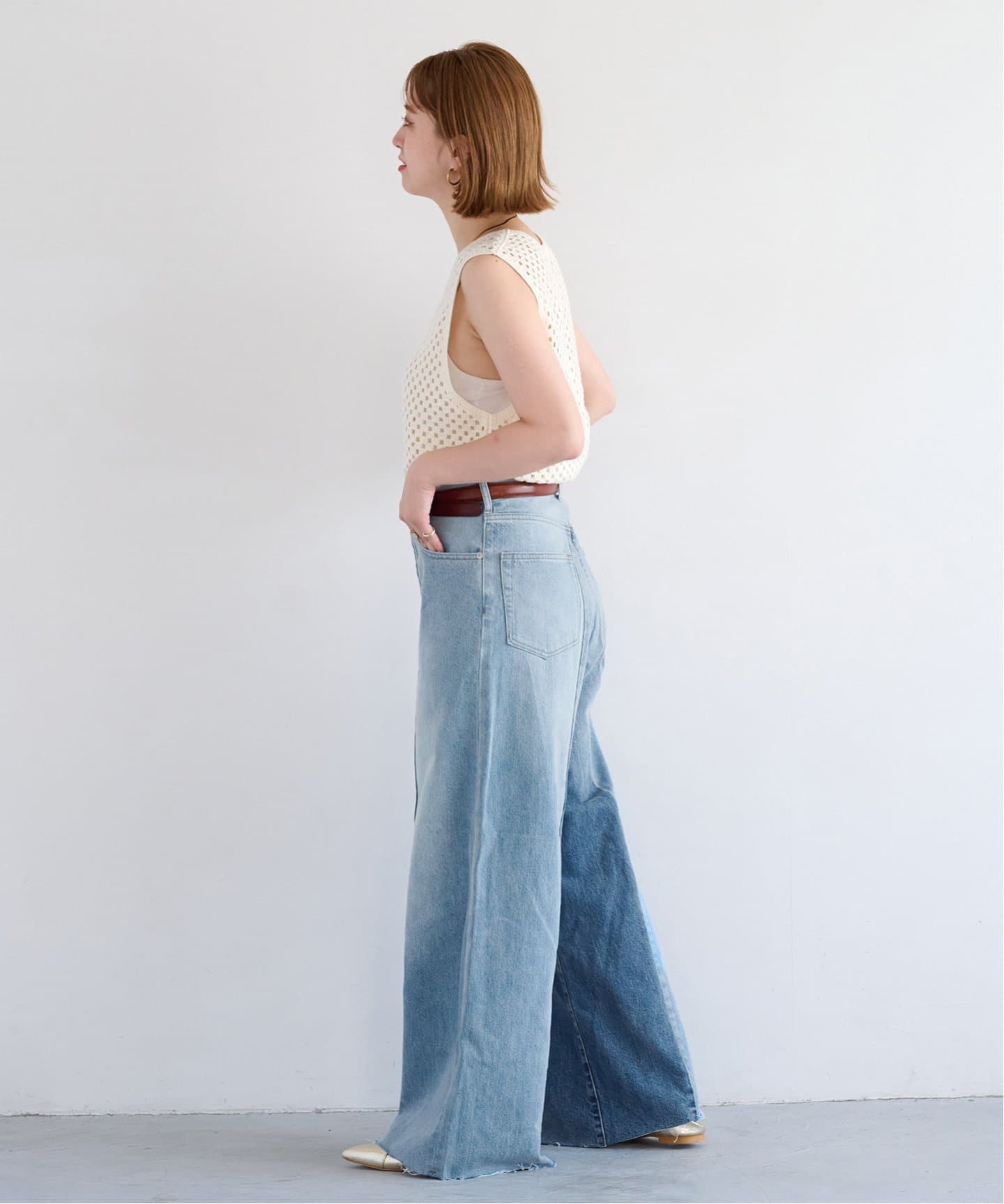 DU JOUR/デュ ジュール SHADE BAGGY JEAN（デニムパンツ