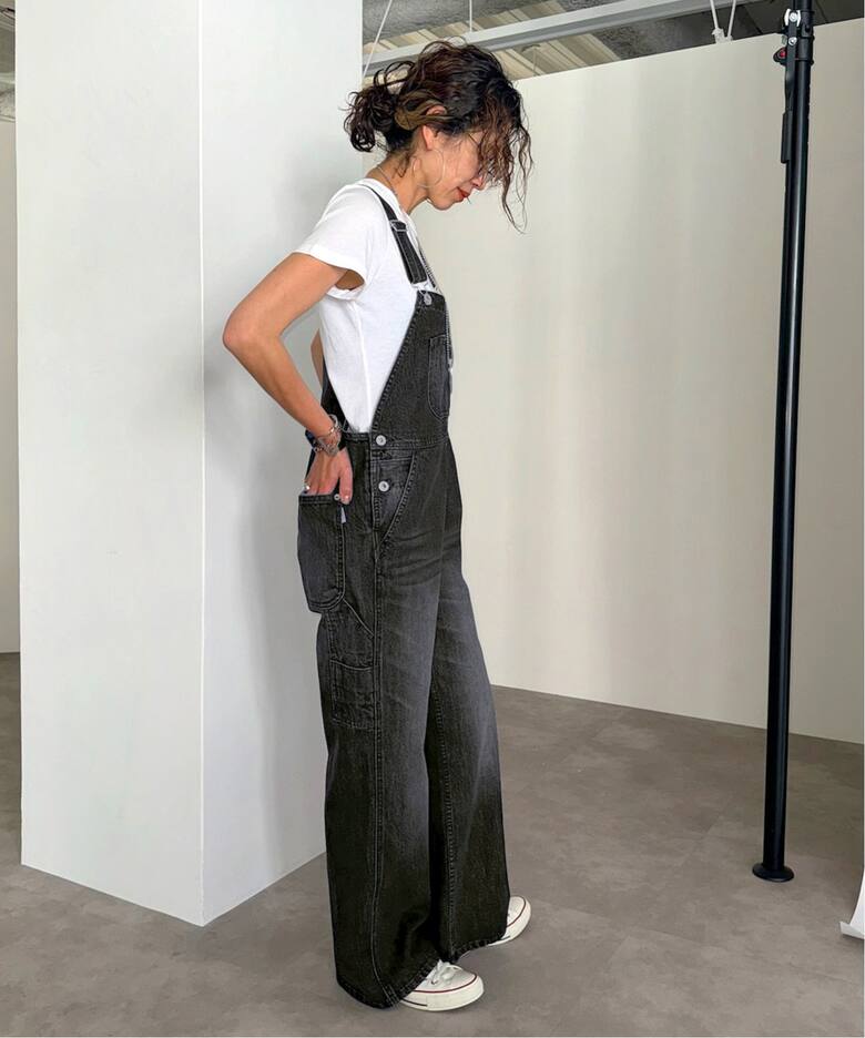 DU JOUR/デュ ジュール JEAN OVERALL（サロペット／オーバーオール 