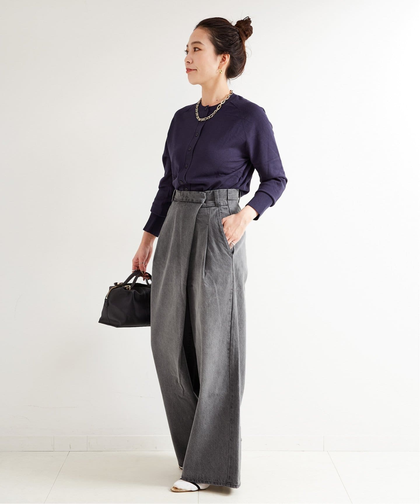 DU JOUR/デュ ジュール WRAP JEAN CHINOS（デニムパンツ