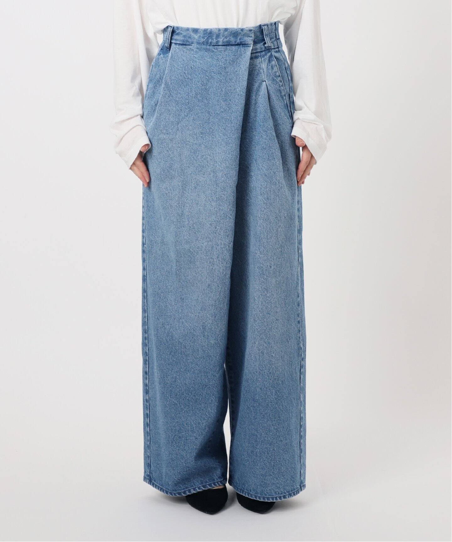 【完売品‼︎新品：DU JOUR/デュジュールJEANCOVERALL】 DU JOUR/デュ ジュール CARPENTER JEAN（デニムパンツ）｜B.C
