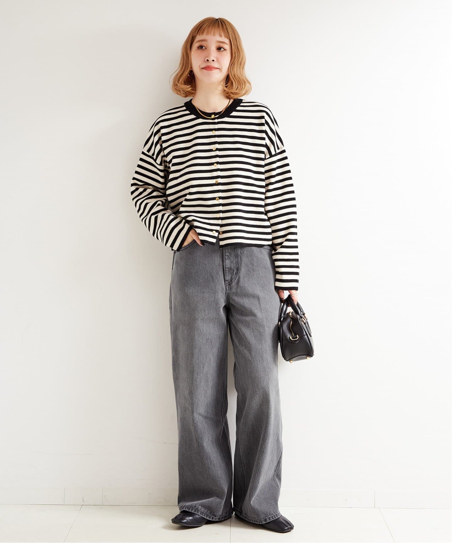 BC.STOCK DU JOUR デュジュール DU JOUR/デュ ジュール SHADE BAGGY JEAN（デニムパンツ