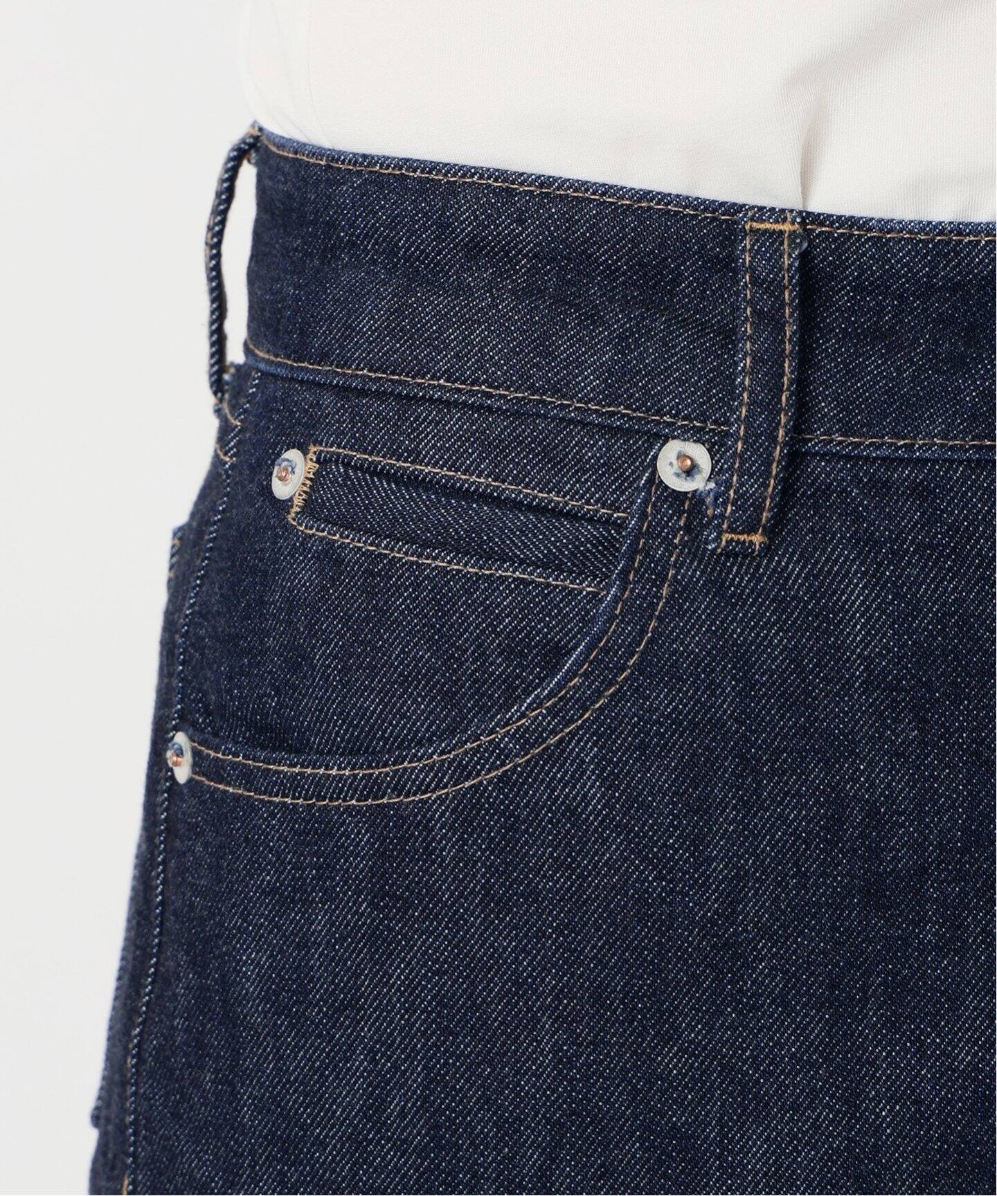 追加3》【WEB限定】ミッドライズテーパード5ポケット JEAN