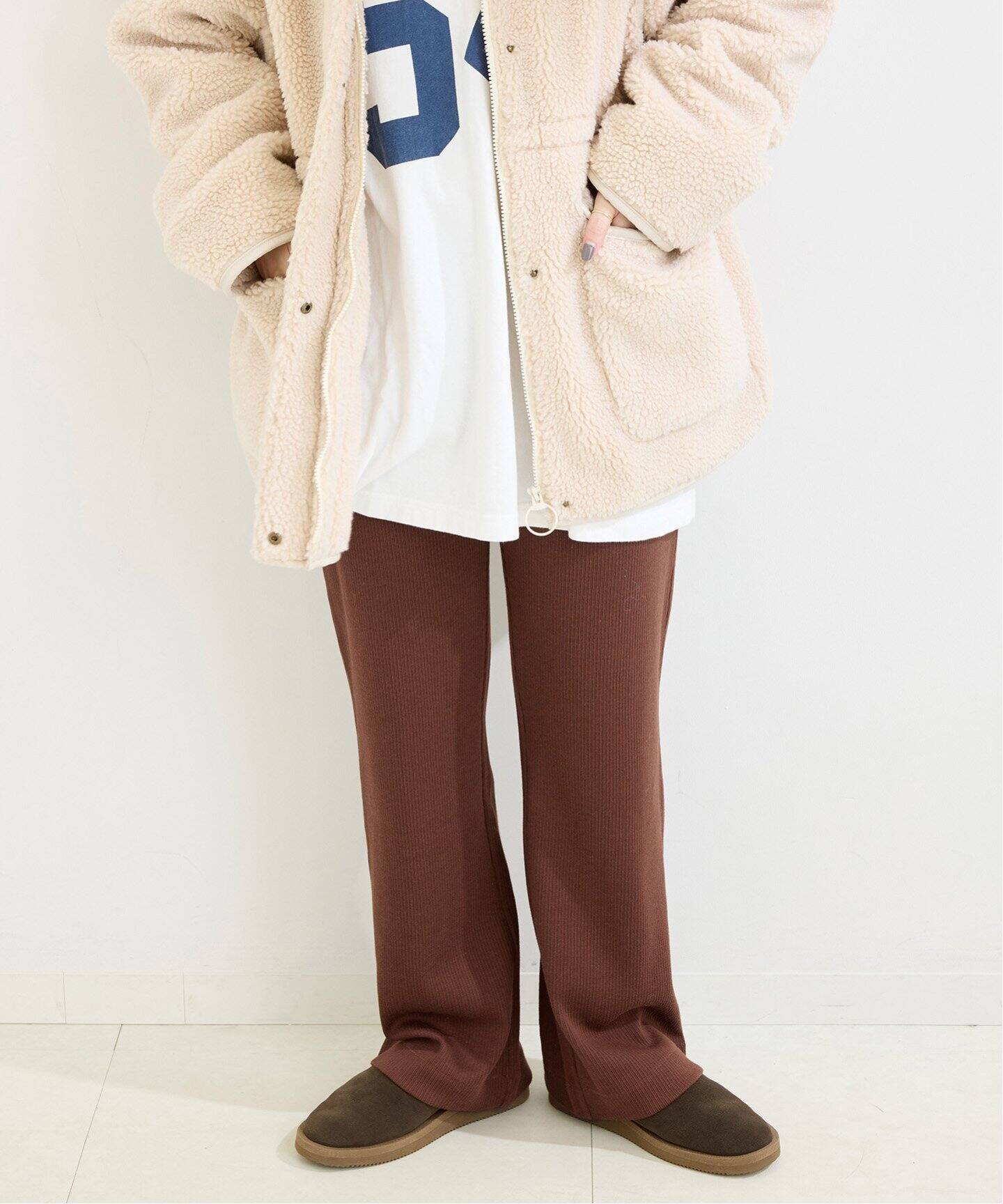 カットソーリブパンツ（その他パンツ）｜B.C STOCK（ベーセー