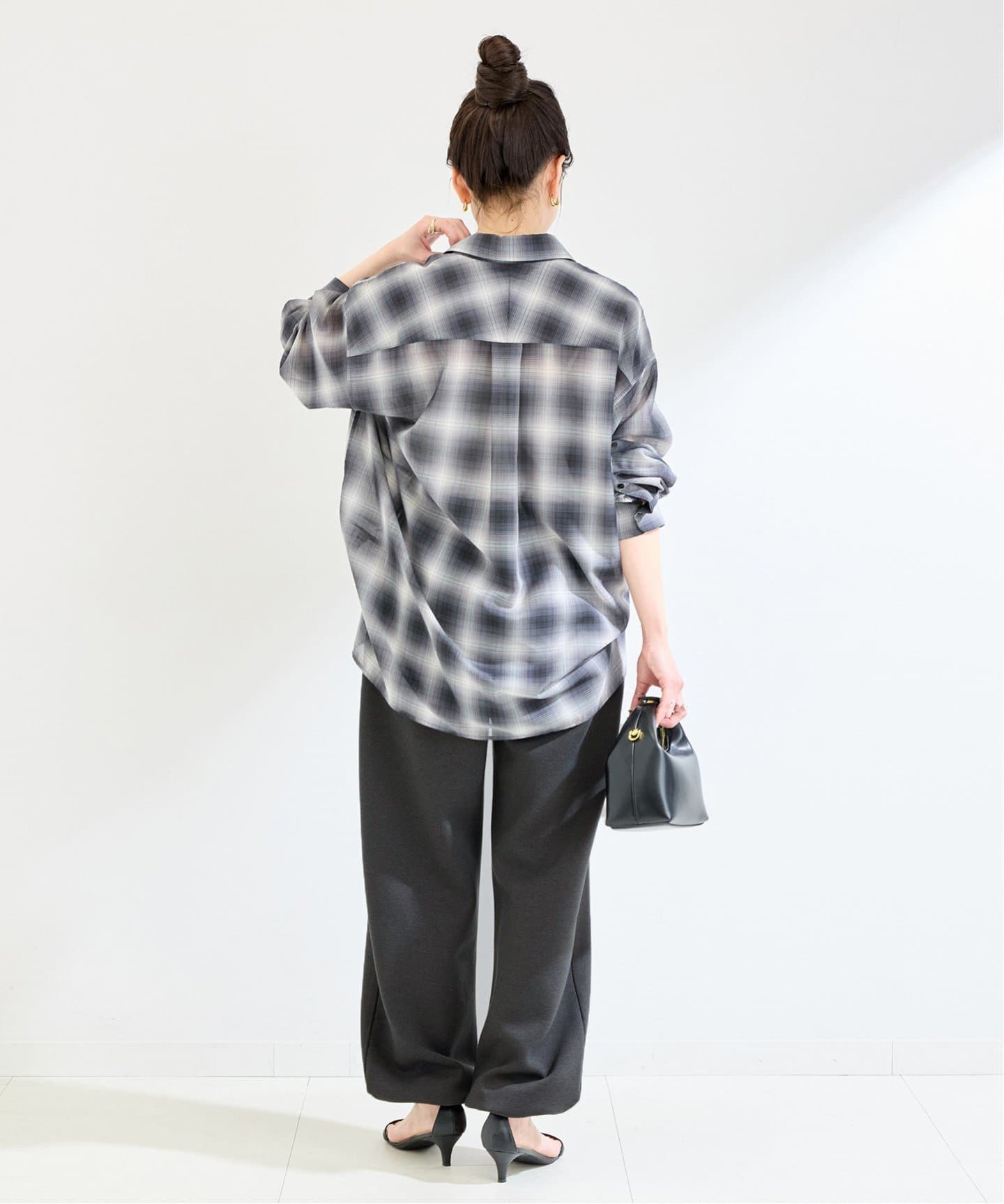 ウールドロストパンツ ウールチノサイドドロストワイドパンツ|allureville OFFICIAL