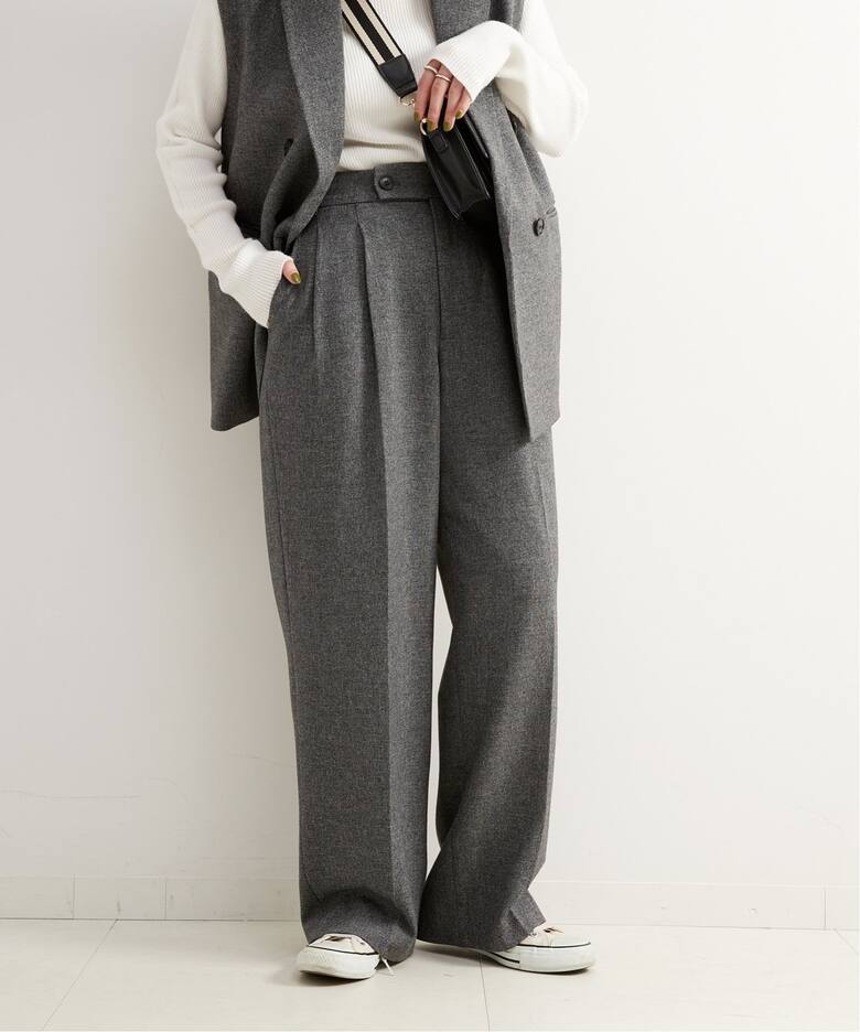 ジレ+2タックパンツセット（その他パンツ）｜B.C STOCK（ベーセー 