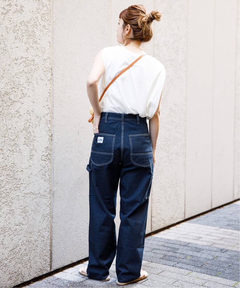 LEE/リー】別注 MIYAKO.T UNISEXペインターパンツ（デニムパンツ 