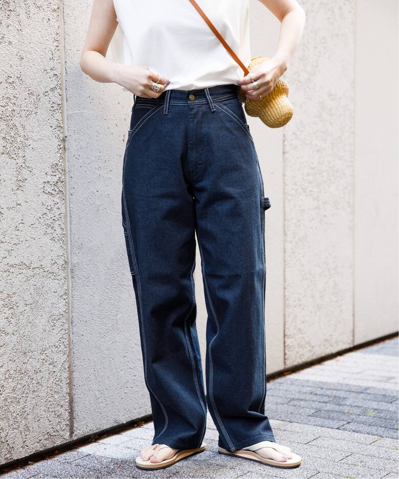 LEE/リー】別注 MIYAKO.T UNISEXペインターパンツ（デニムパンツ  