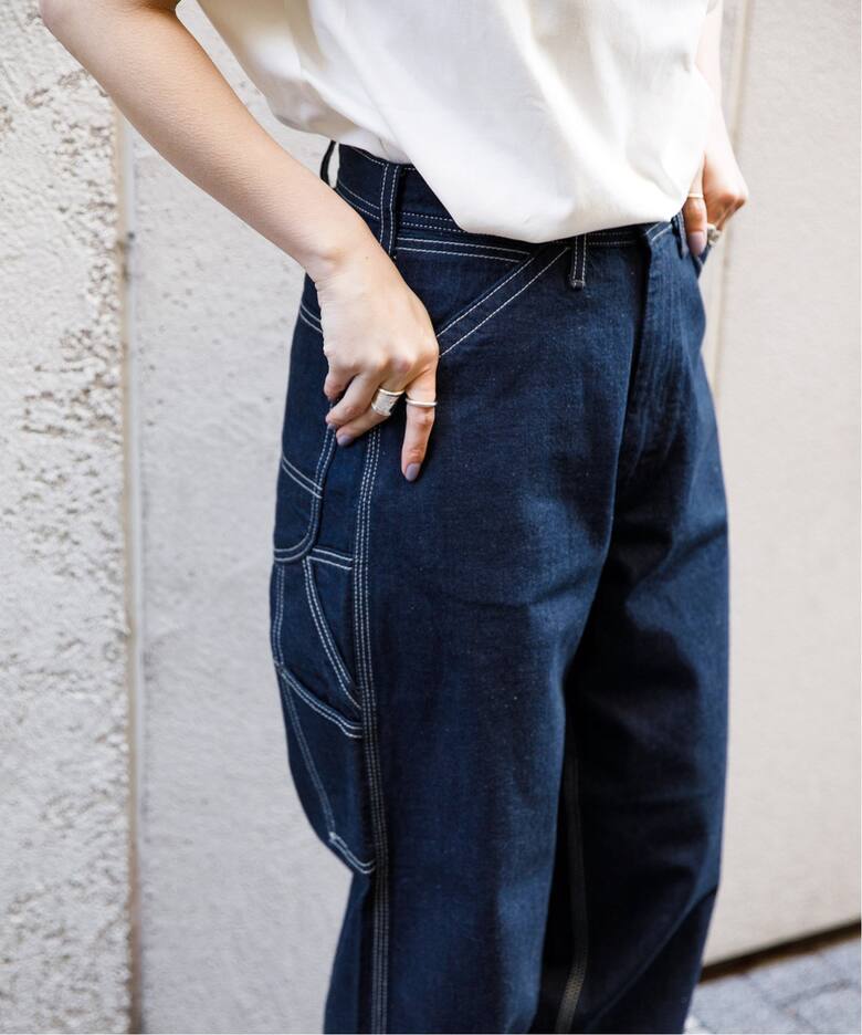 LEE/リー】別注 MIYAKO.T UNISEXペインターパンツ（デニムパンツ 