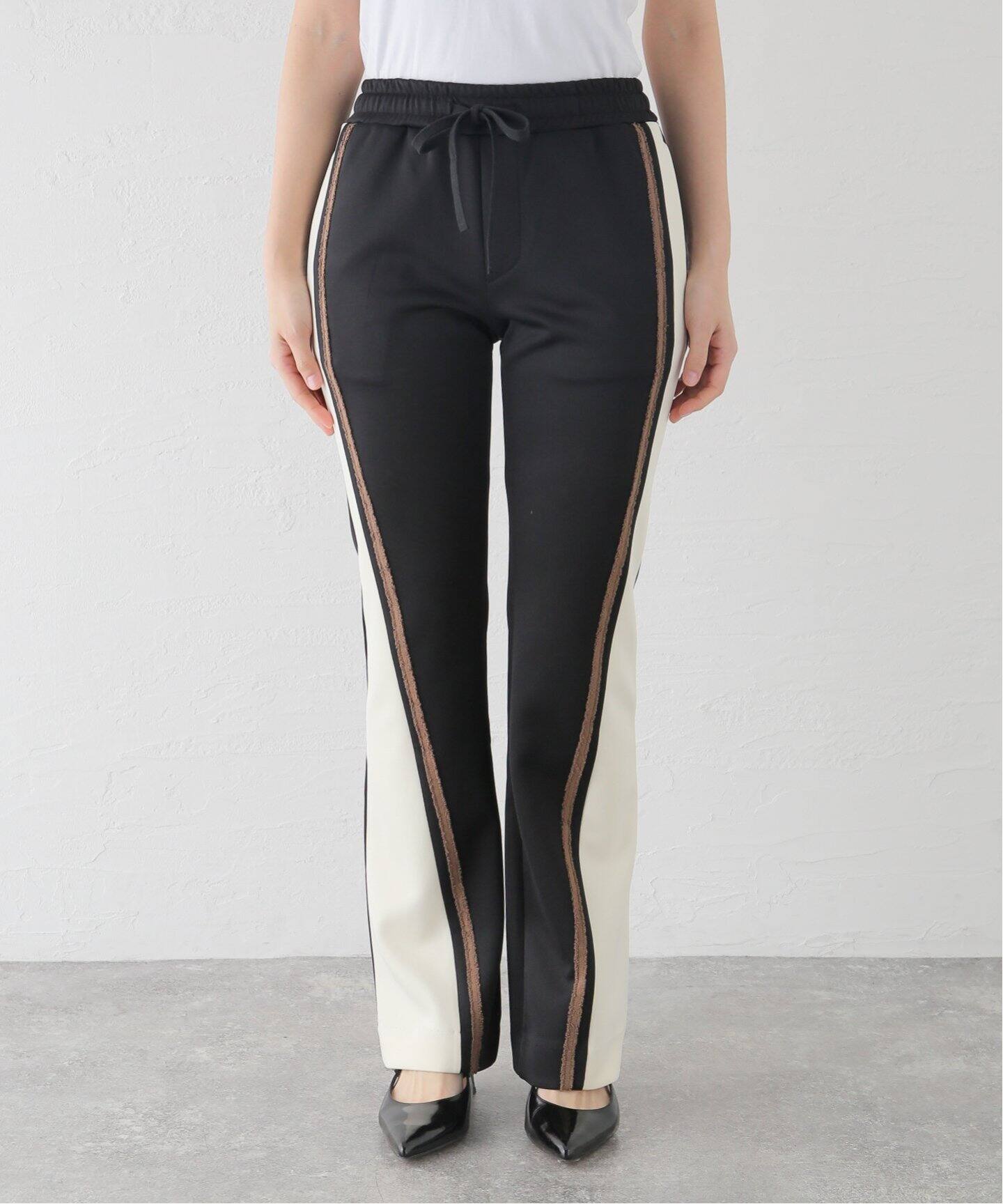 KIJUN/キジュン】 Flared Tape Track Pants（ジャージ／トラックパンツ 