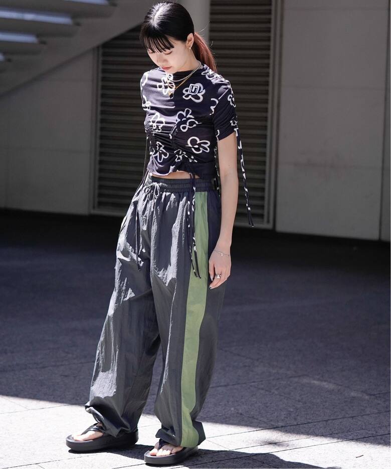 TODAYFUL Nylon Line Pants（ジャージ／トラックパンツ）｜JOINT WORKS  