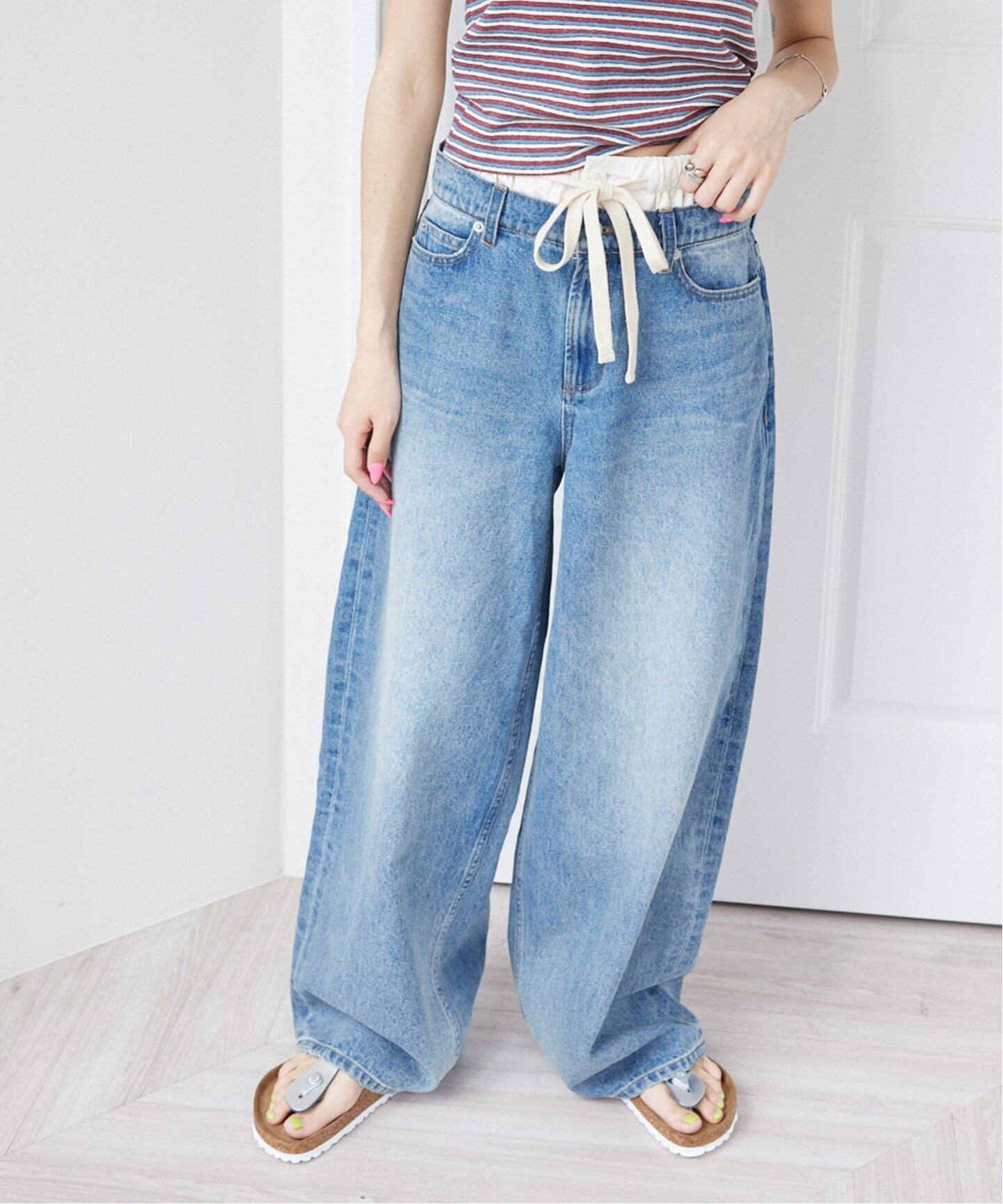 TODAYFUL Layered Waist Denim 12411402（デニムパンツ・ジーンズ 