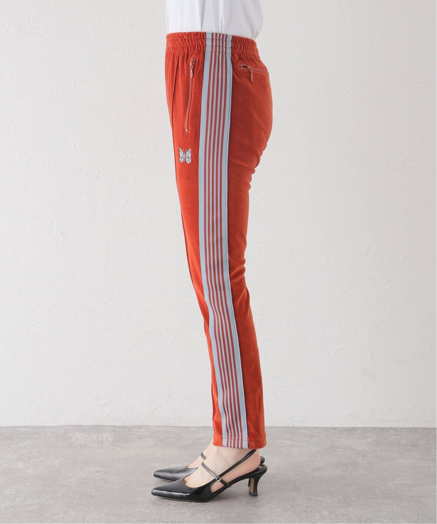 NEEDLES / ニードルズ】 Narrow Track Pant - C/Pe Velour（ジャージ 