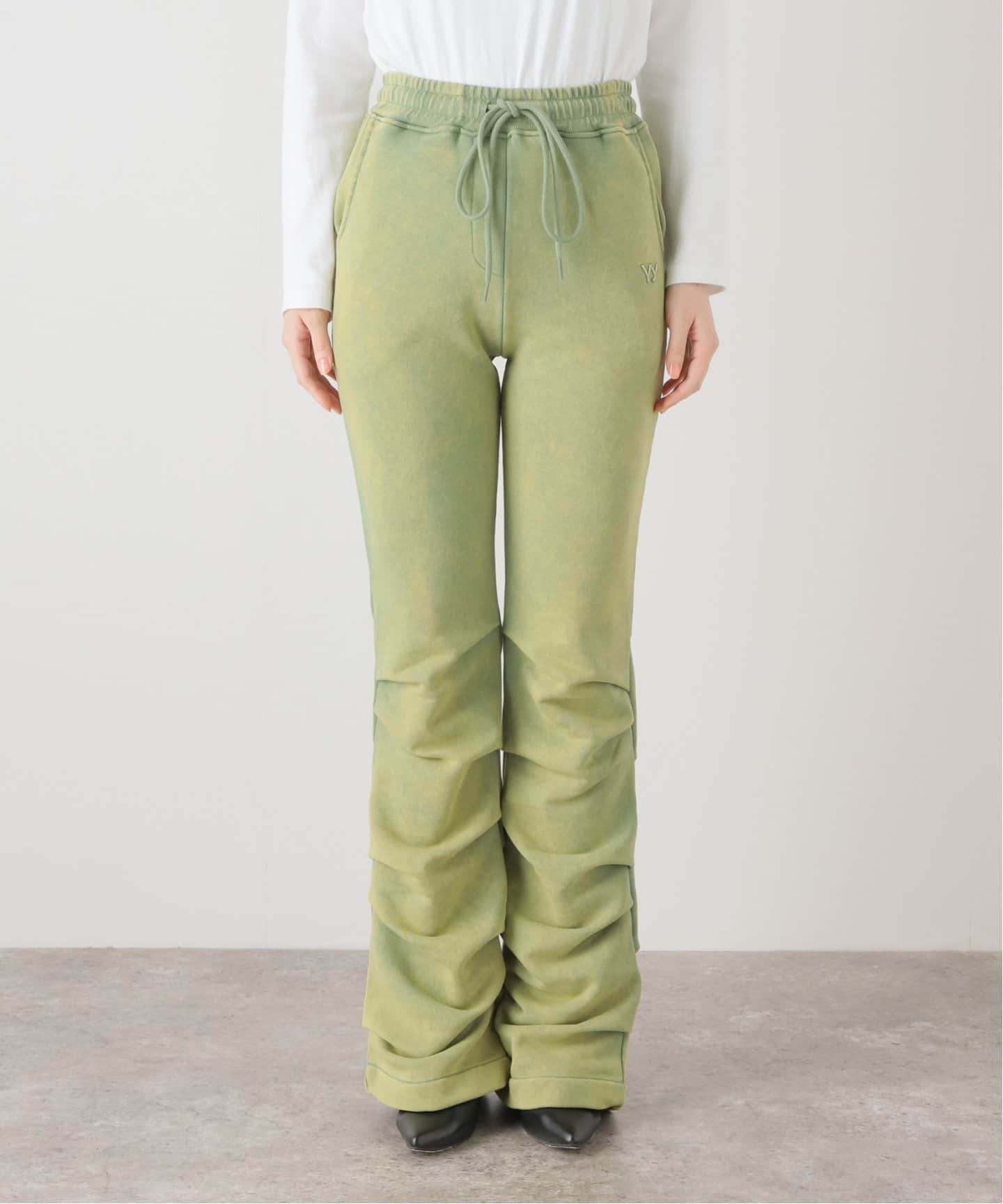 [Open YY] JERSEY SHIRRING PANTS パンツ ★送料込★追跡可★ 最終値下げ【OPEN YY】JERSEY SHIRRING PANTS