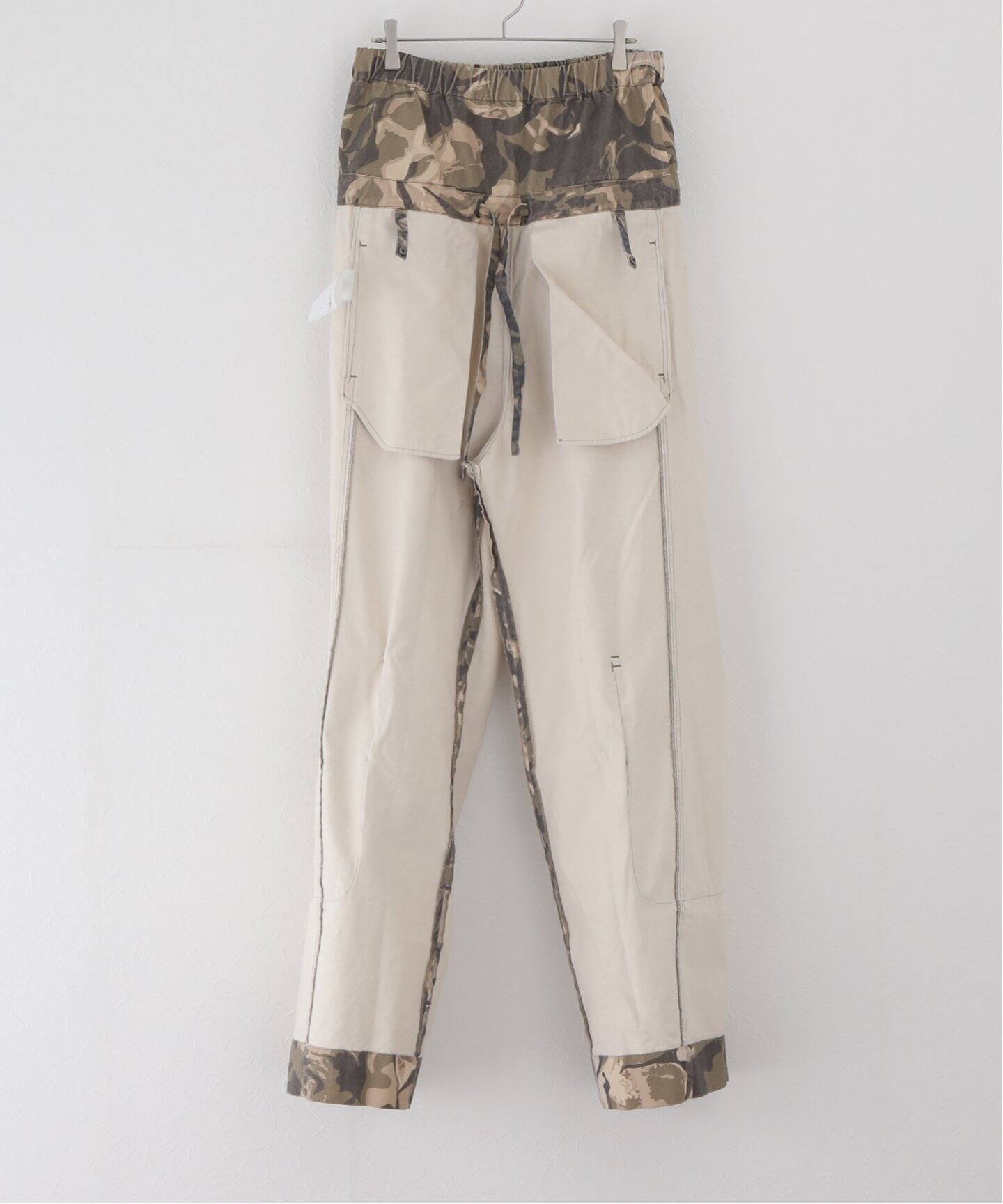 OPEN YY / オープンワイワイ】 CAMO ROLLED WAIST CARGO PANTS（カーゴ 
