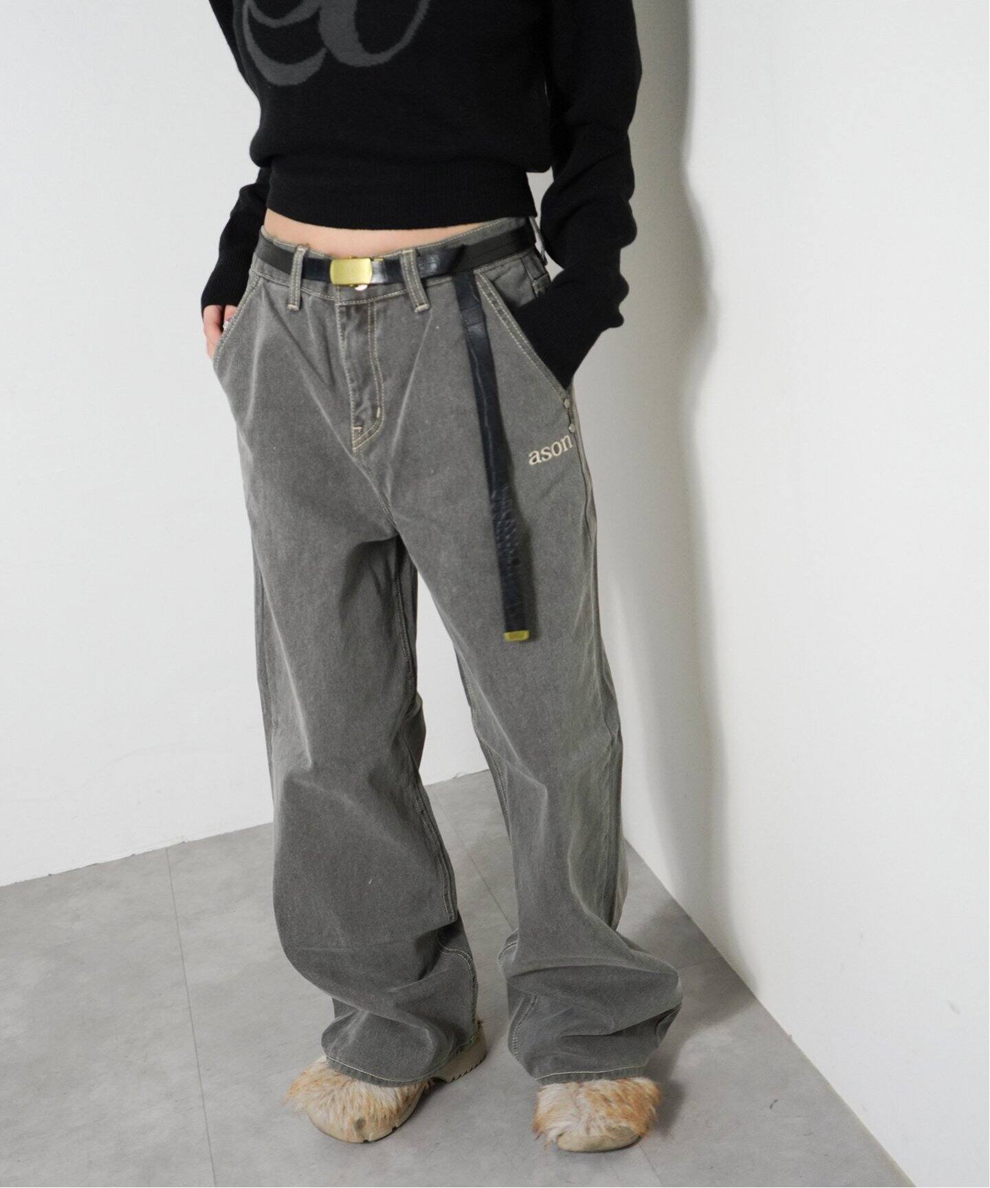 as on /アズオン SMOG WIDE PANTS（その他パンツ）｜JOINT WORKS 