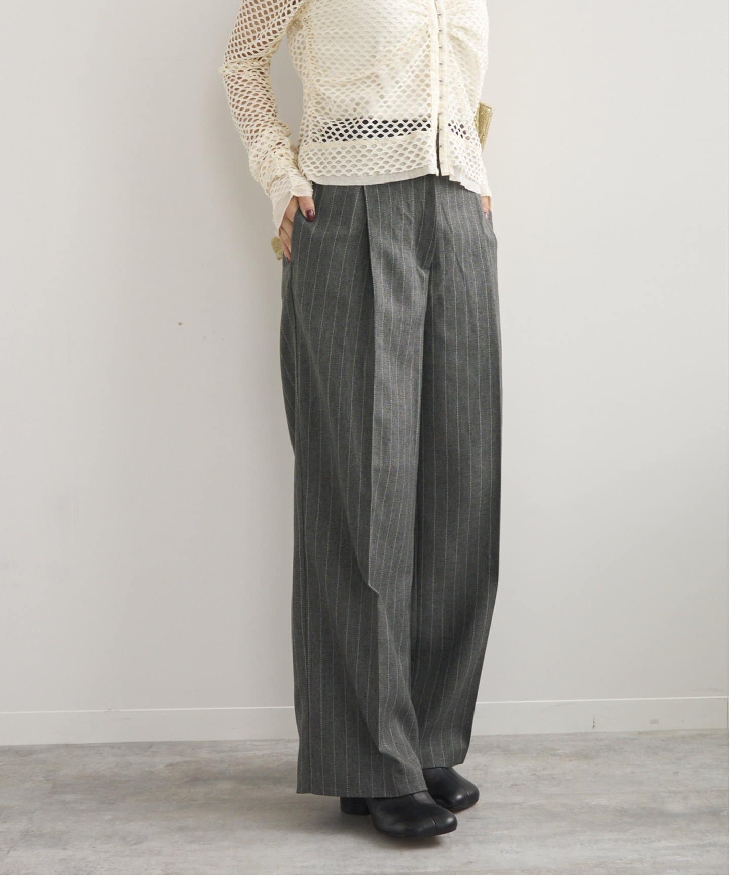 TODAYFUL / トゥデイフル Stripe Twill Trousers（スラックス