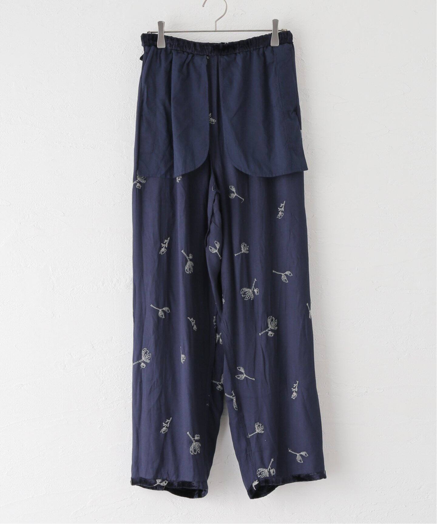 TODAYFUL / トゥデイフル Embroidery Velour Pants（その他パンツ 